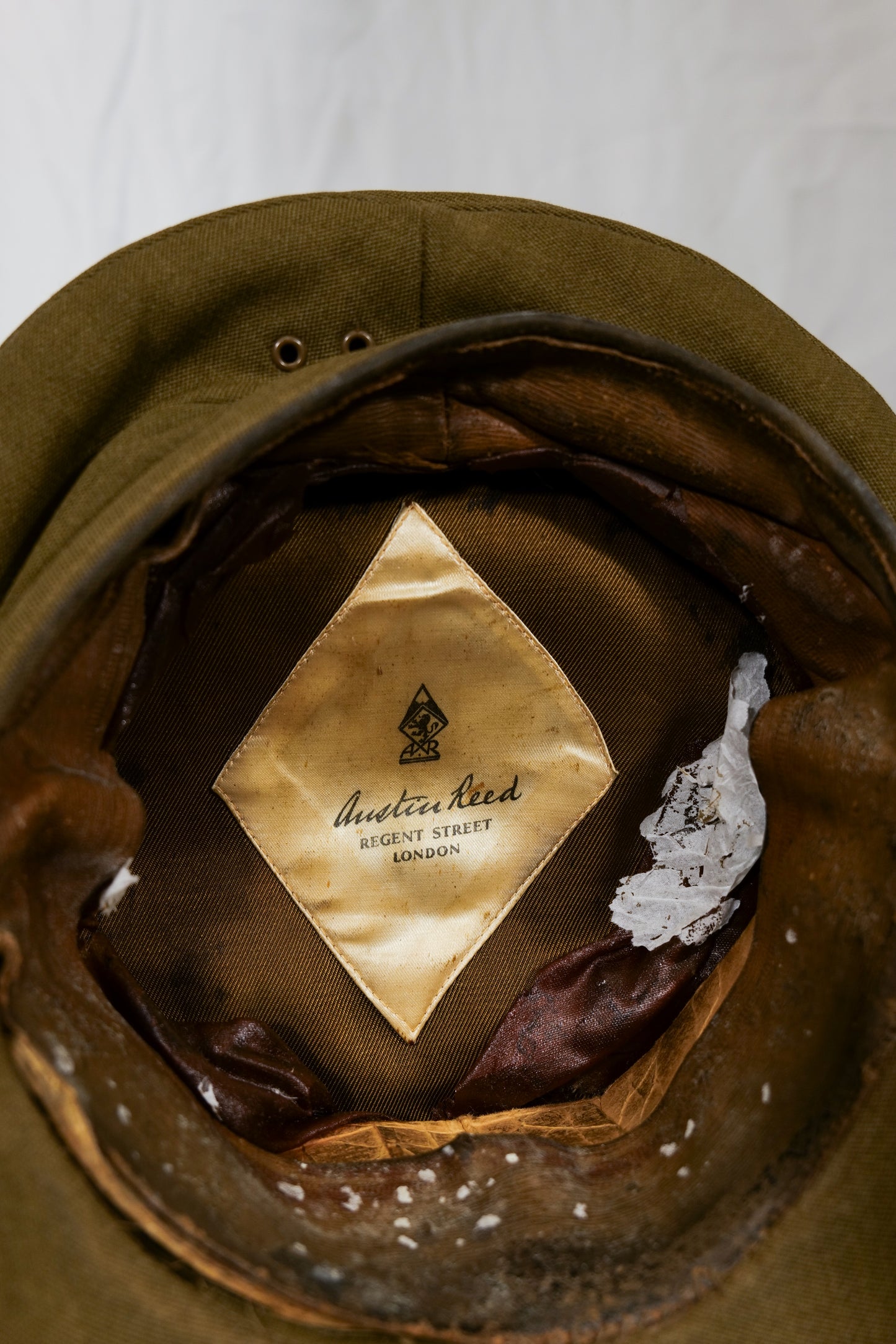 WW2 British Army Peak Cap By “Austin Reed”
