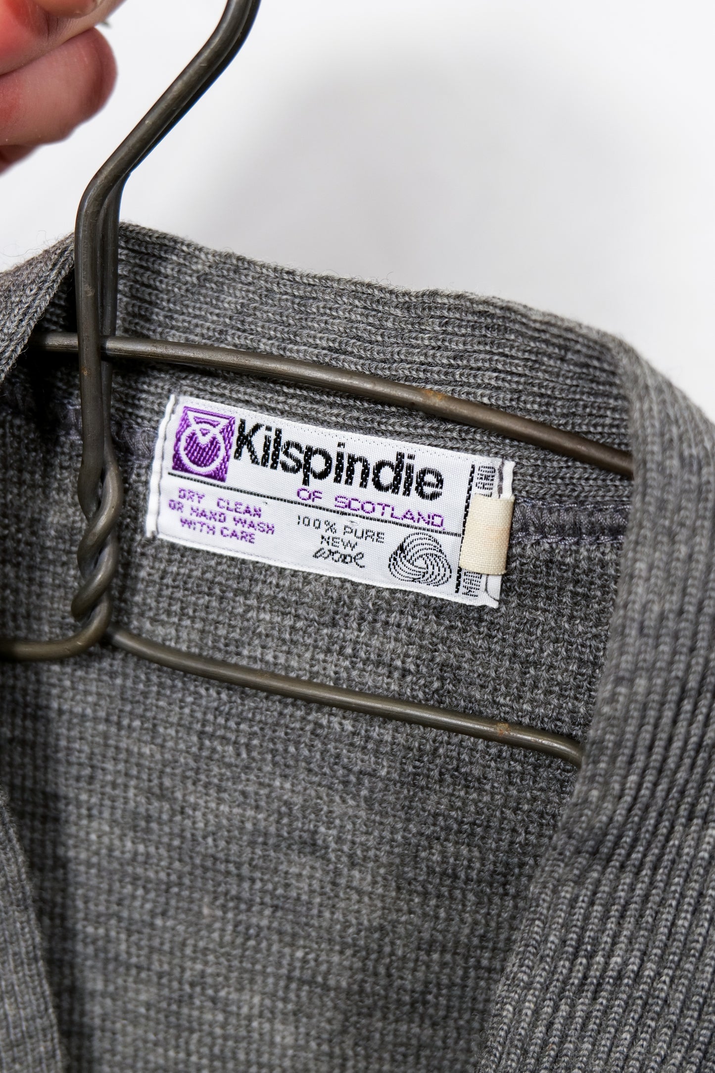 British 1960s Cardigan By Kilspindie Of Scotland