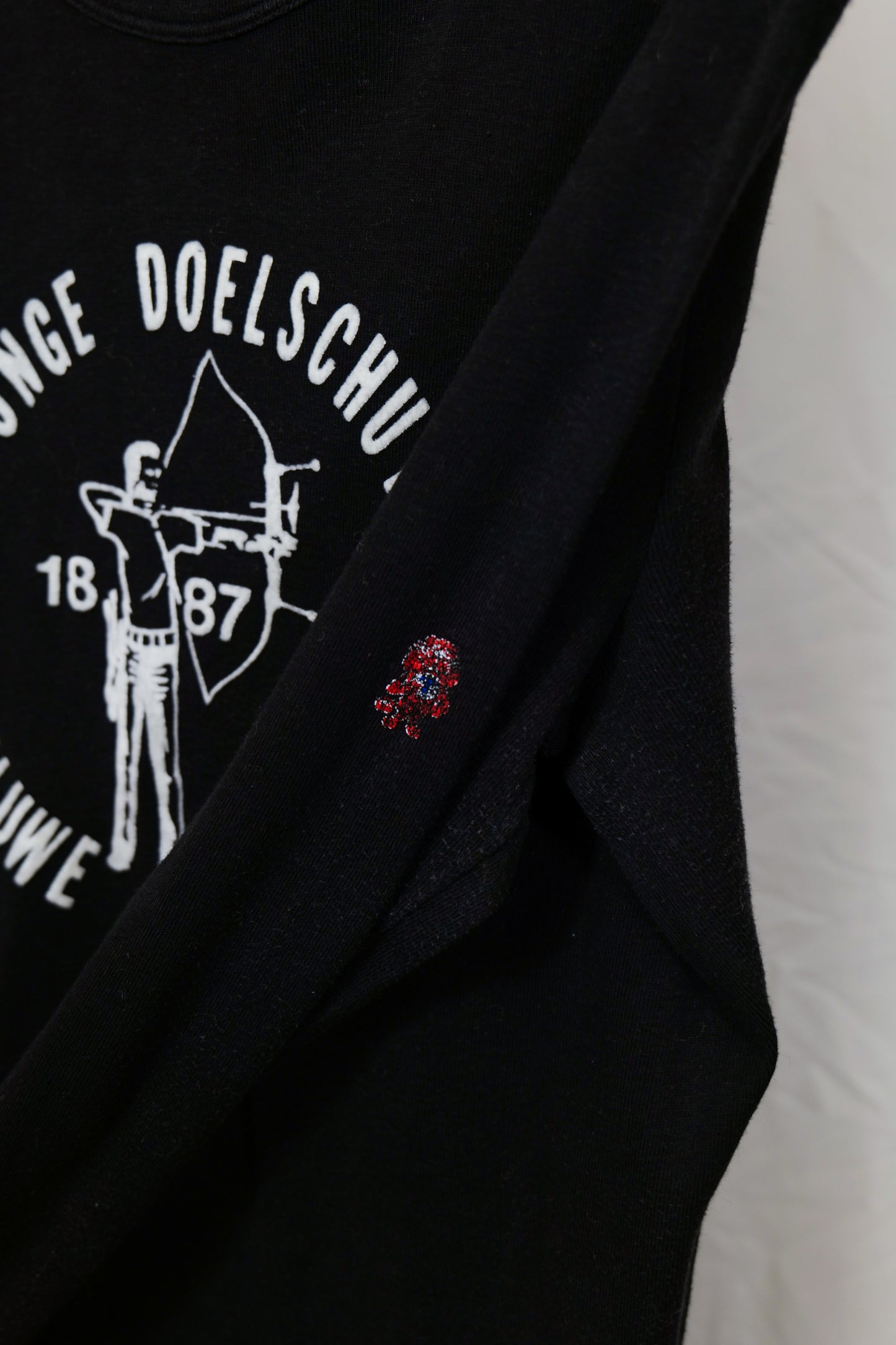 1970s French Archery Sports Long Sleeve Shirt