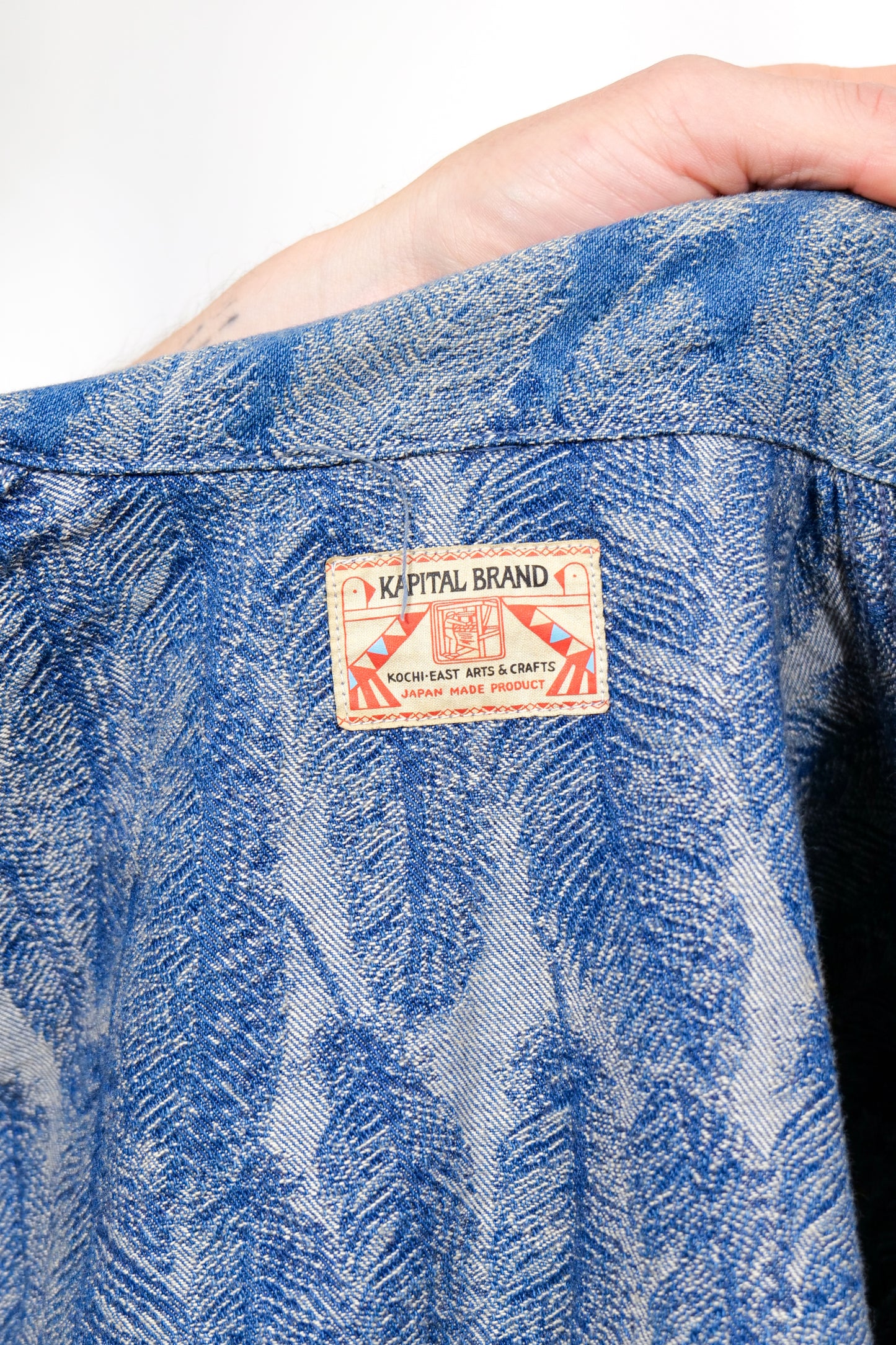 Kapital Drizzler Feather Denim Jacket