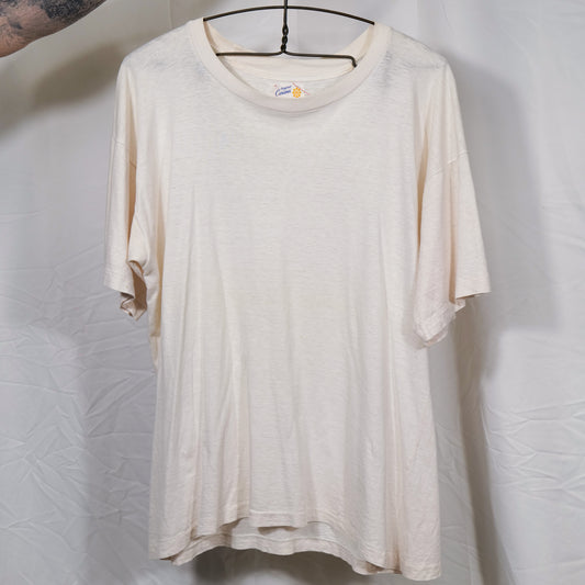 1960s Pink/Pastel Salmon Blank T Shirt