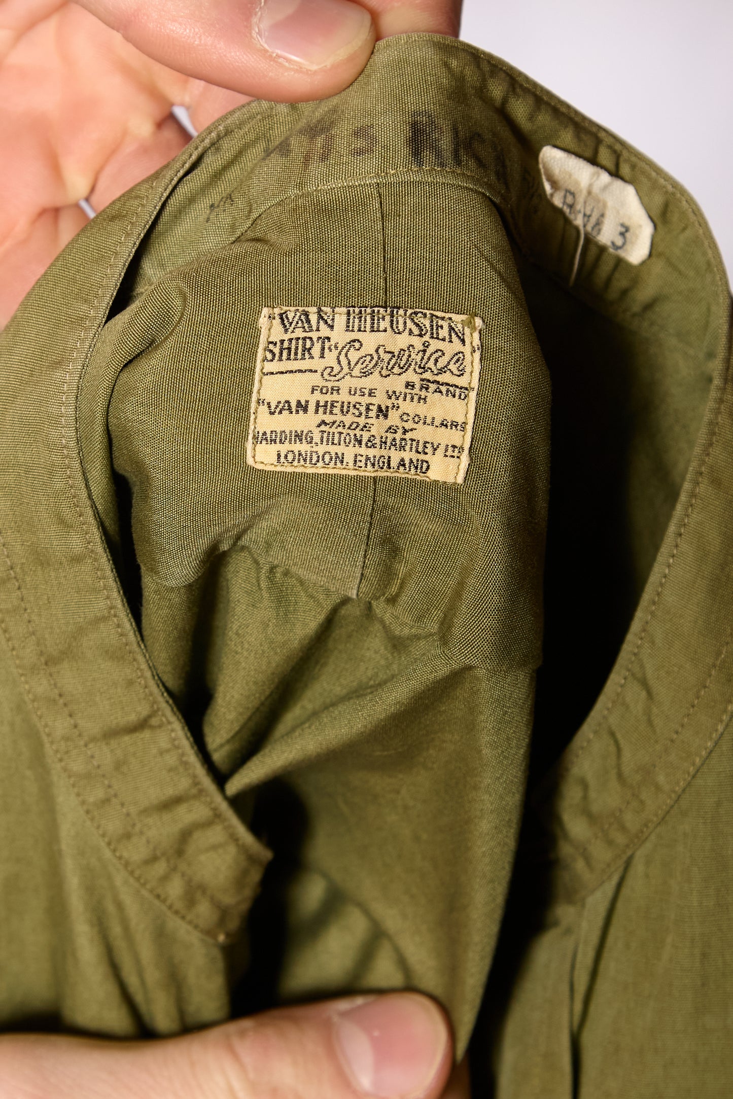 British Army WW2 Service Shirt By “Van Heusen”