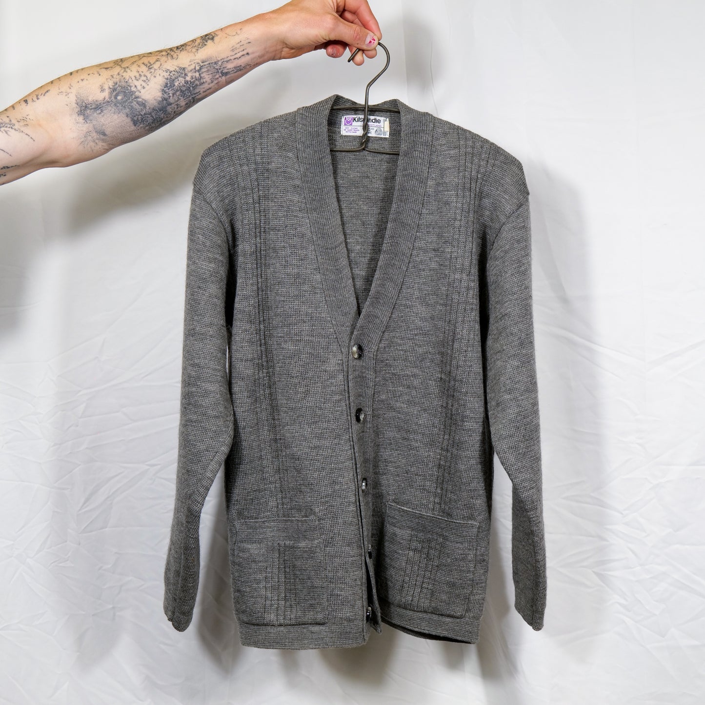 British 1960s Cardigan By Kilspindie Of Scotland