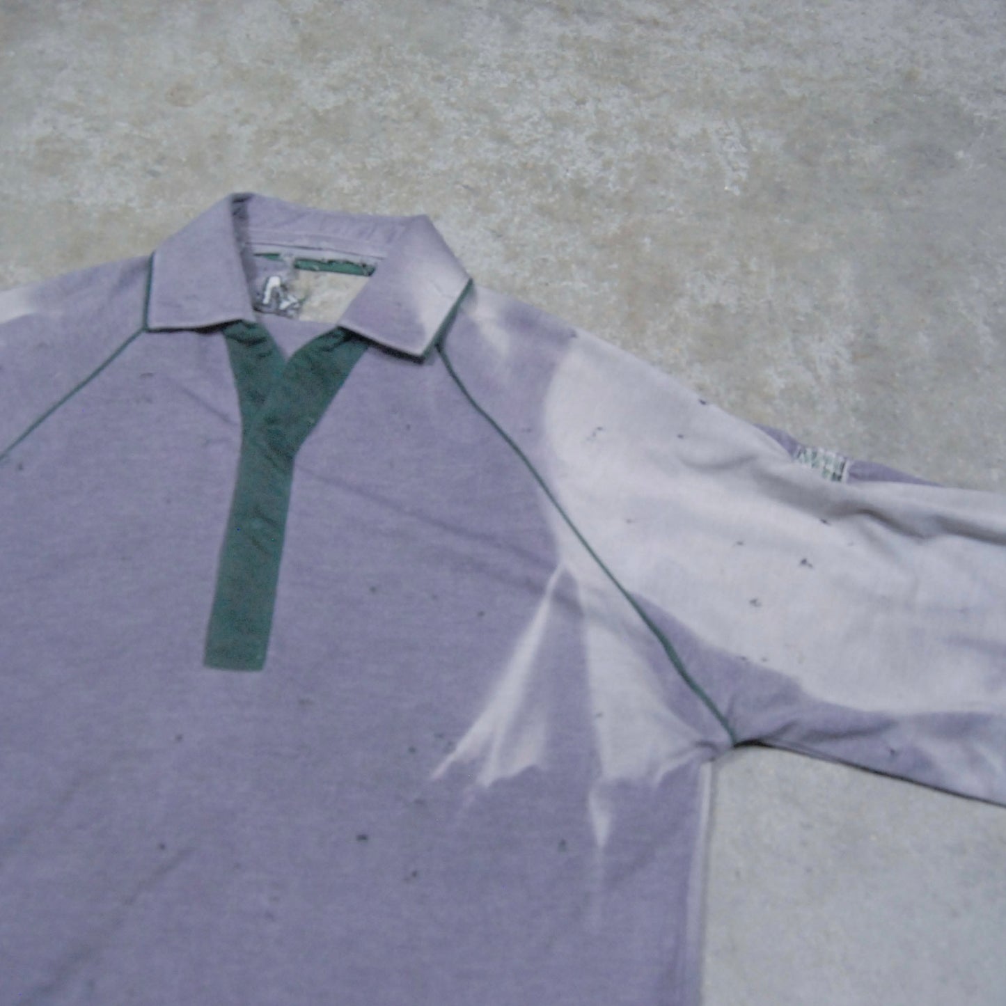Sunfaded Overdyed Polo Shirt