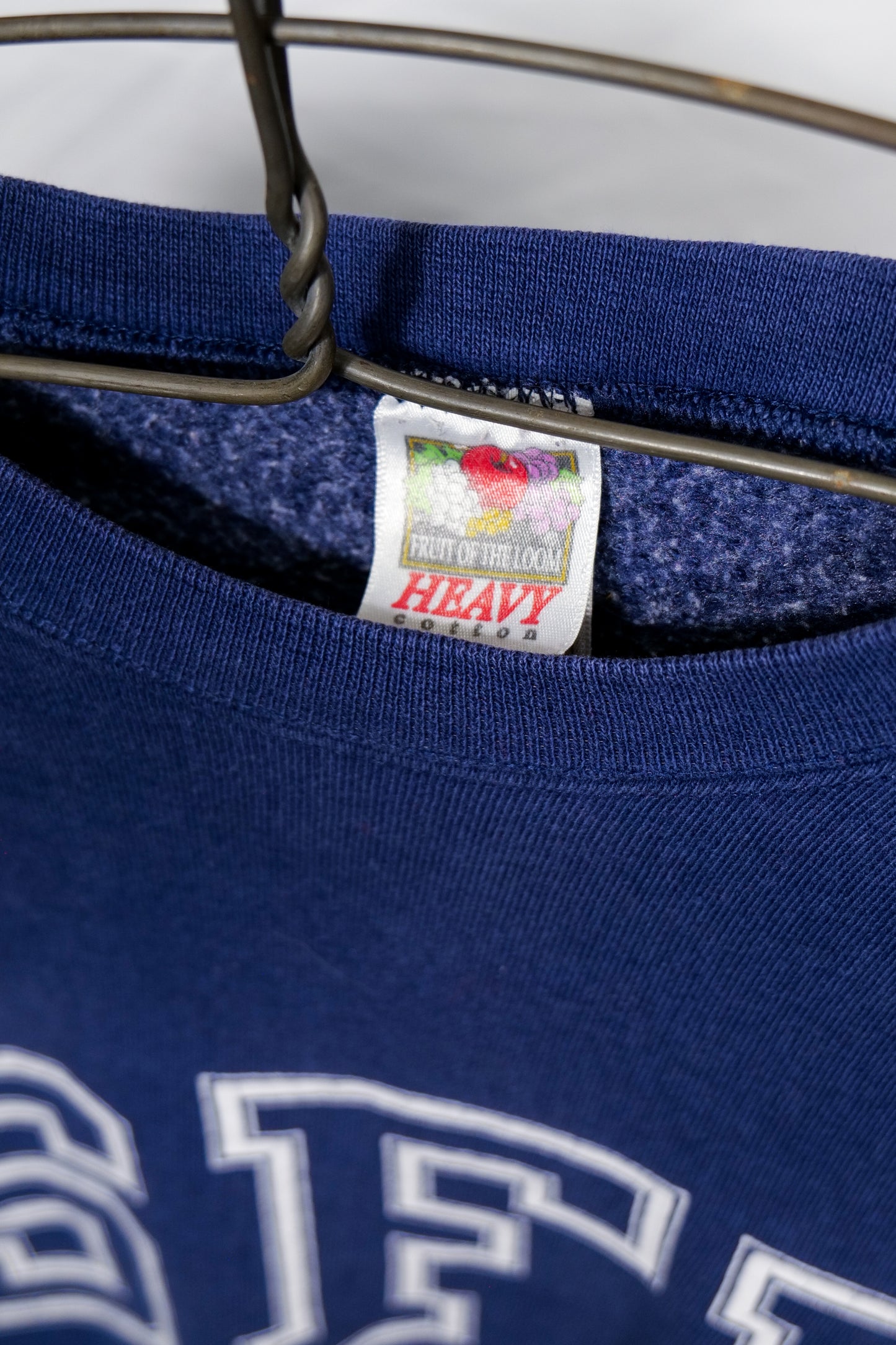 Faded SFU 1990s Fruit Of the Loom Heavy Weight University Sweater