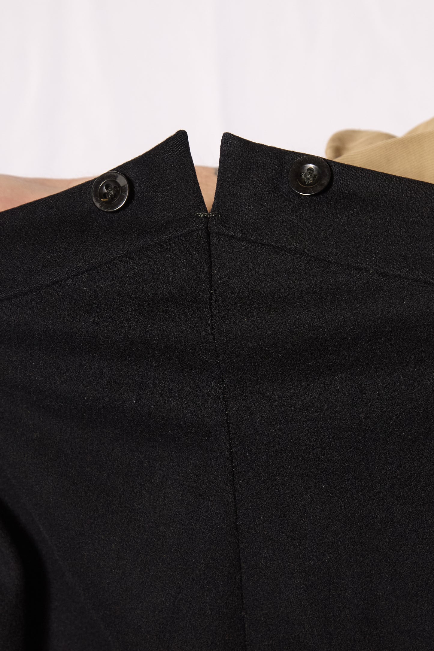British 1930s Wide Leg Fishtail Trousers