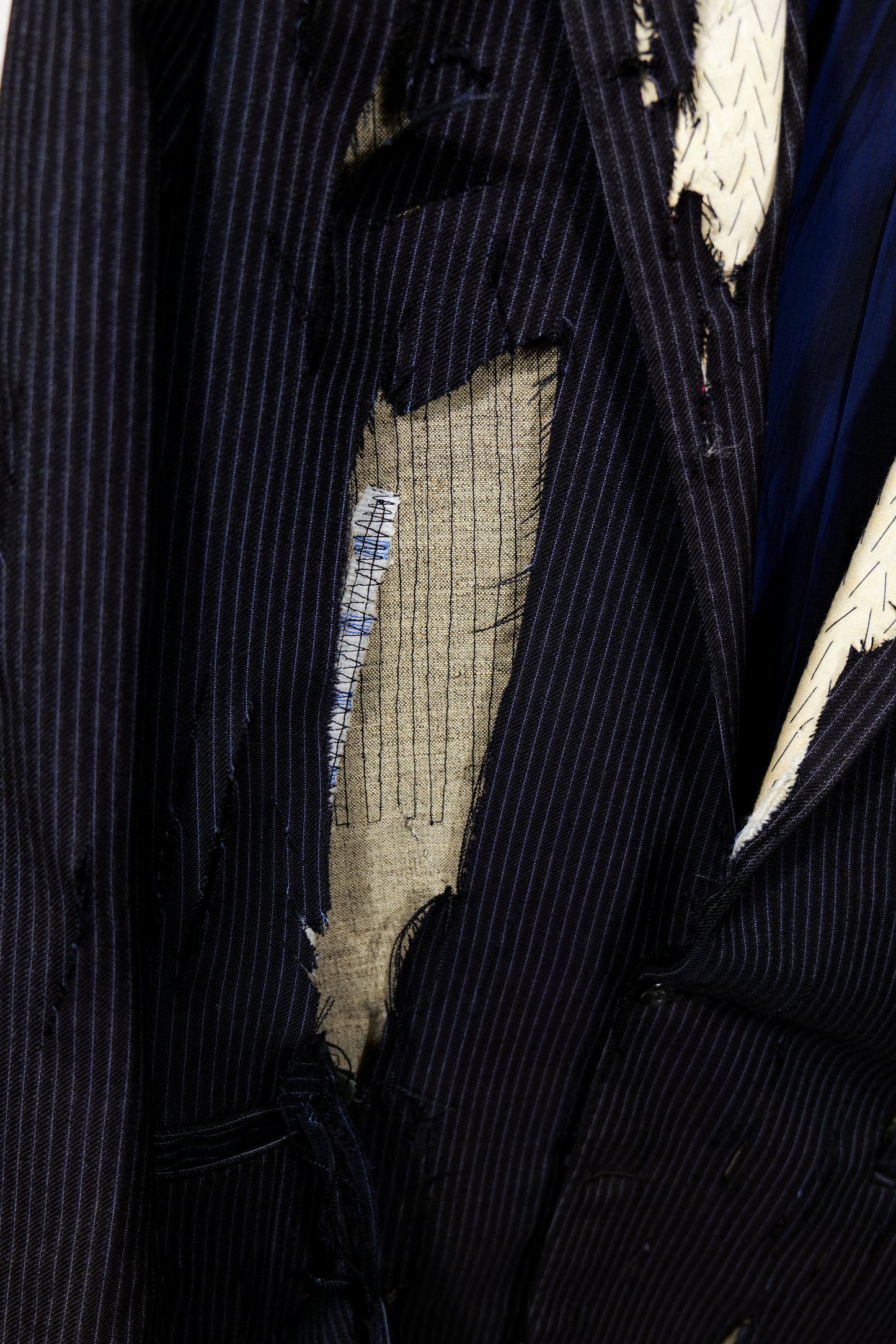 Distressed and trashed 1940s Blazer