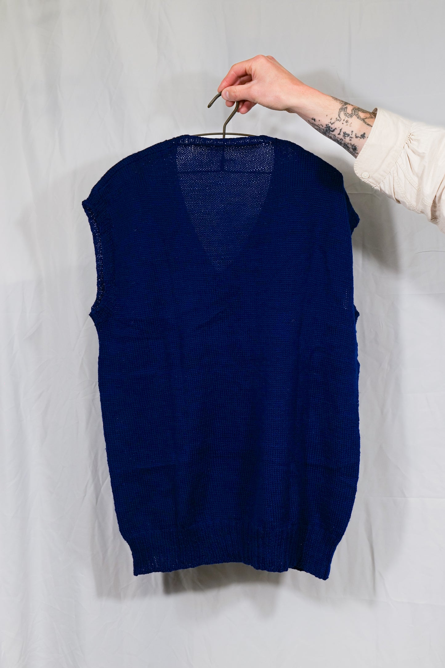 German 1930s Knitted Slipover Tank Top