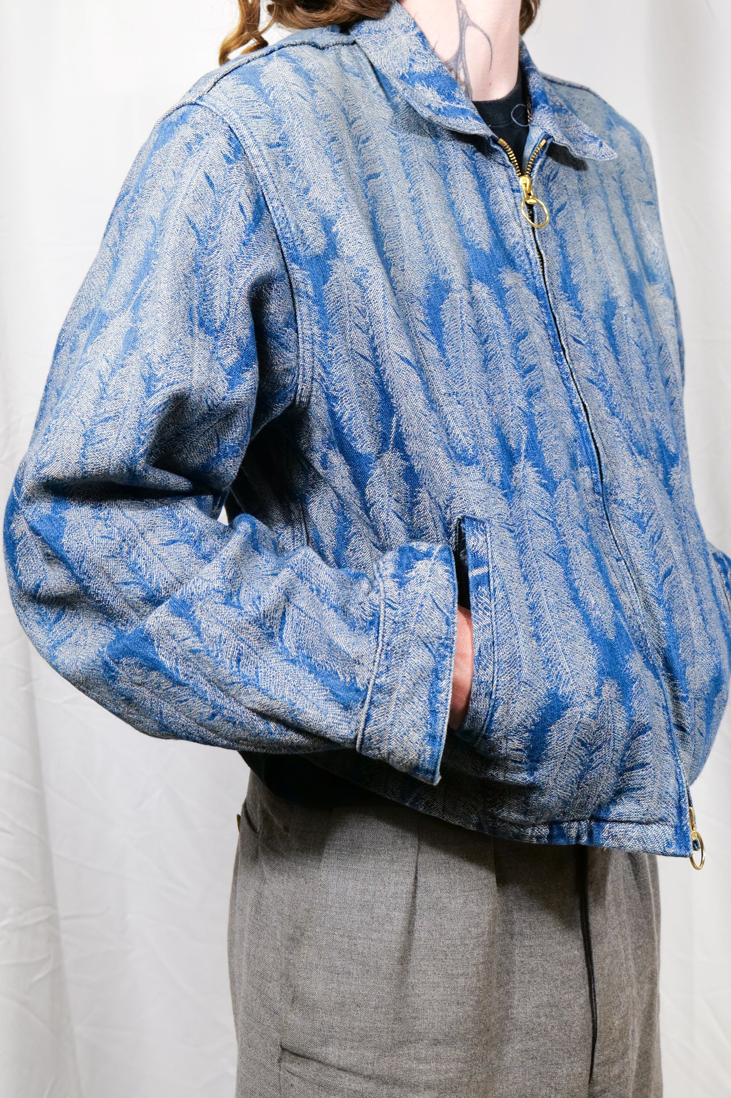 Kapital Drizzler Feather Denim Jacket