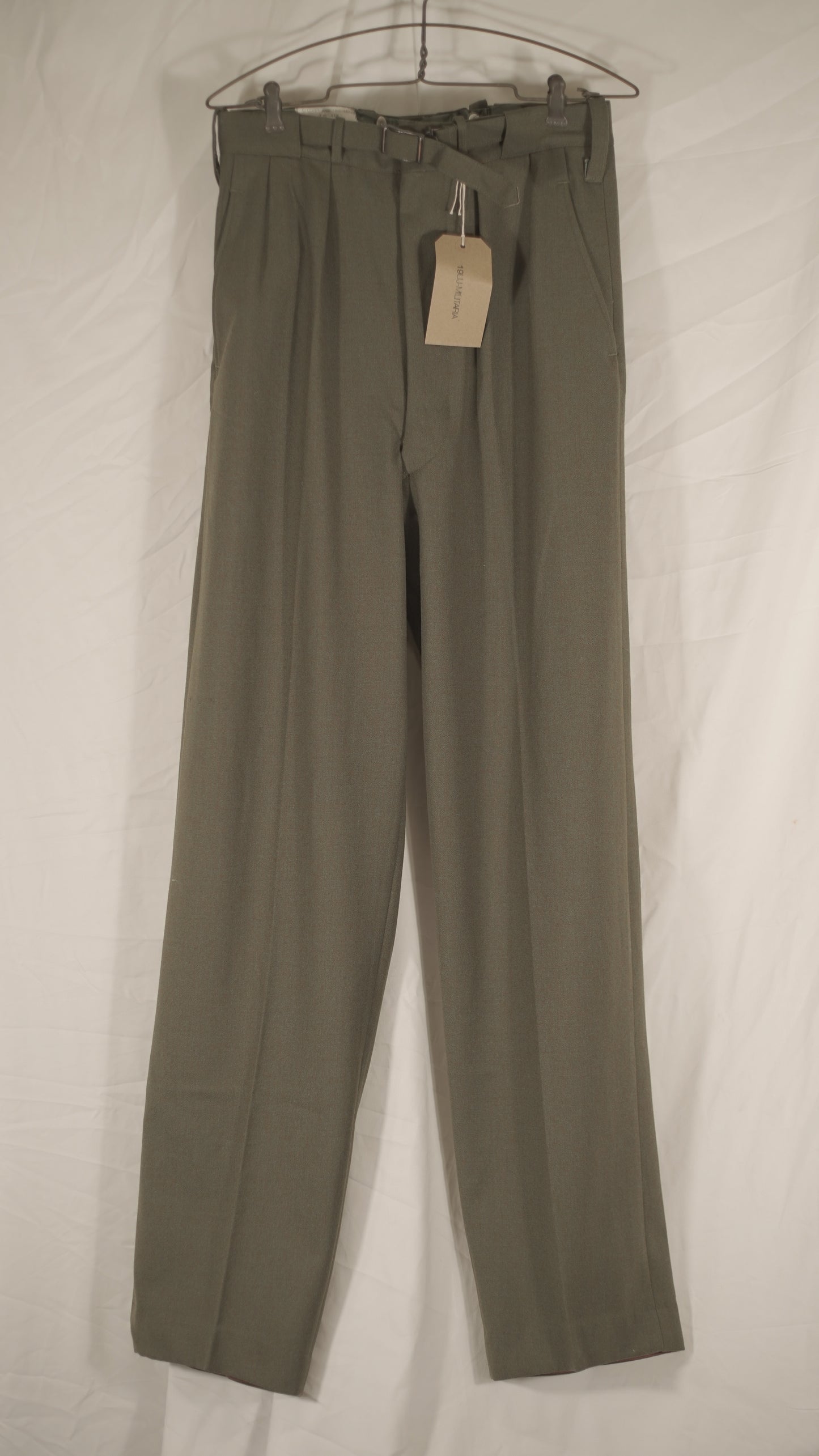 Dated 1963 Deadstock British Army Flannel Trousers