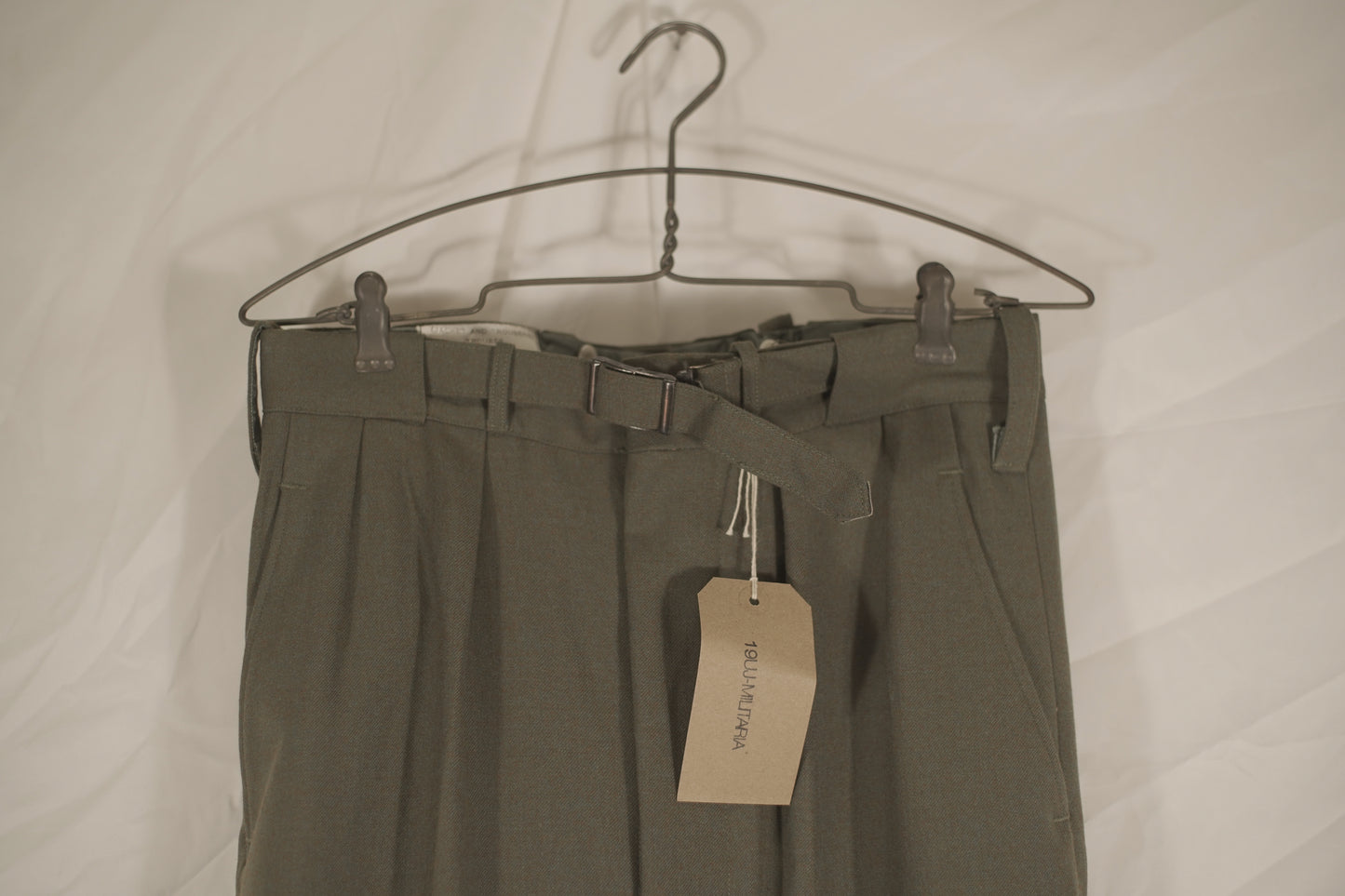 Dated 1963 Deadstock British Army Flannel Trousers