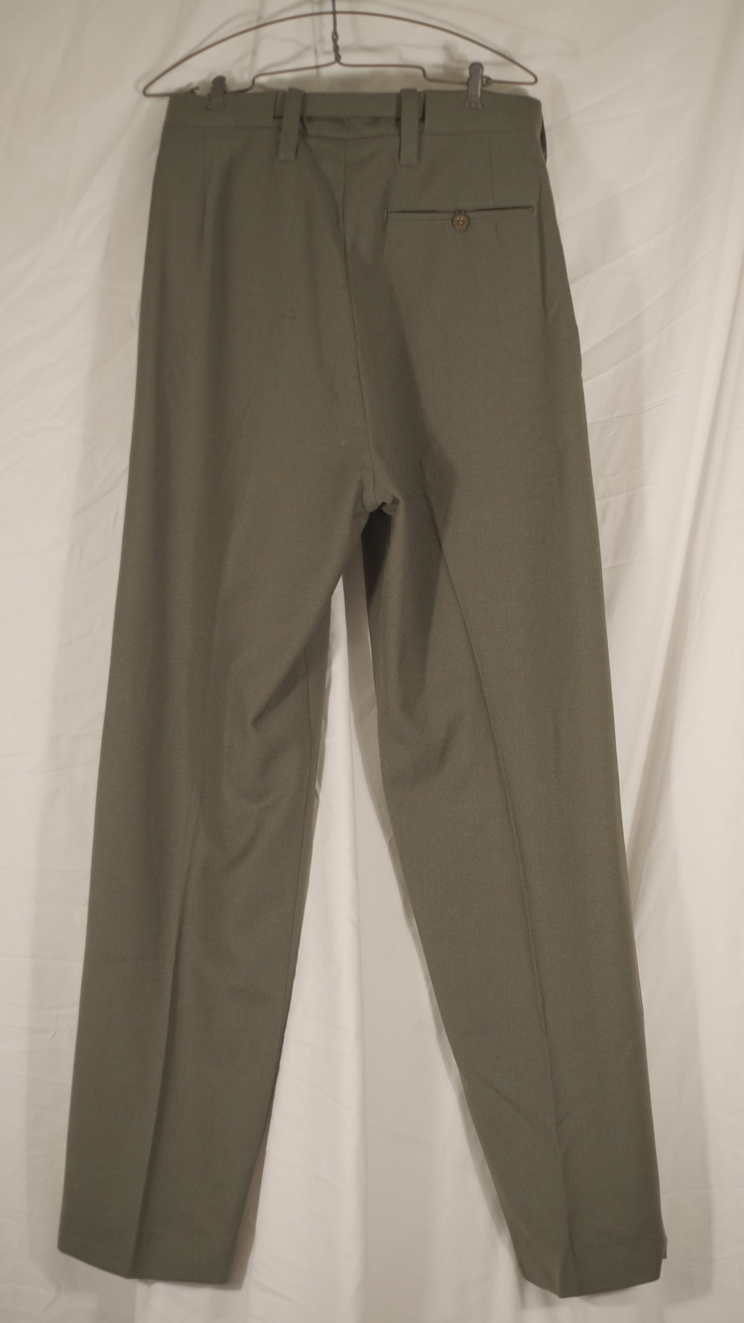 Dated 1963 Deadstock British Army Flannel Trousers