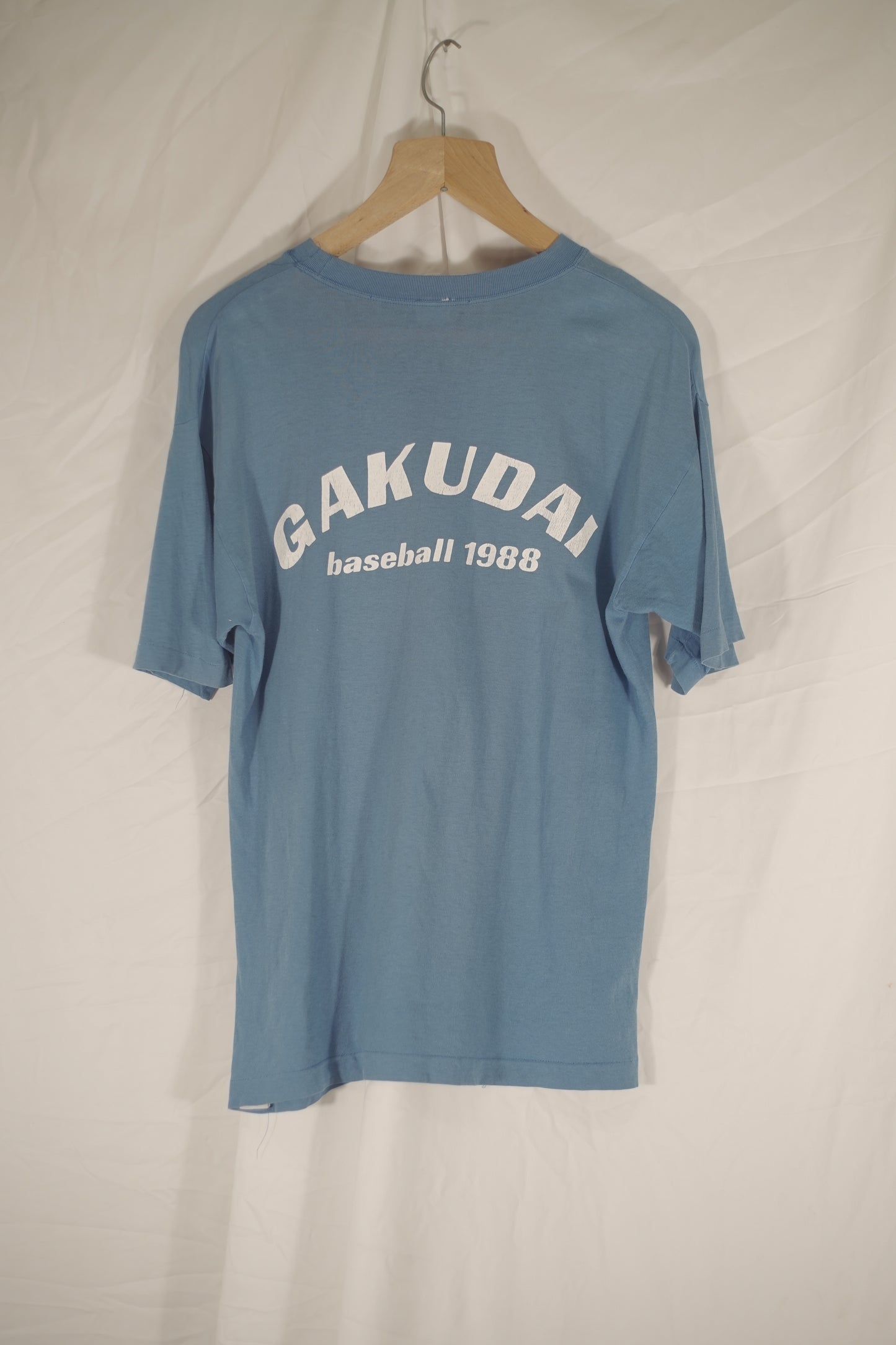 Made In Tokyo 1988 Baseball Blue Single Stitch T Shirt