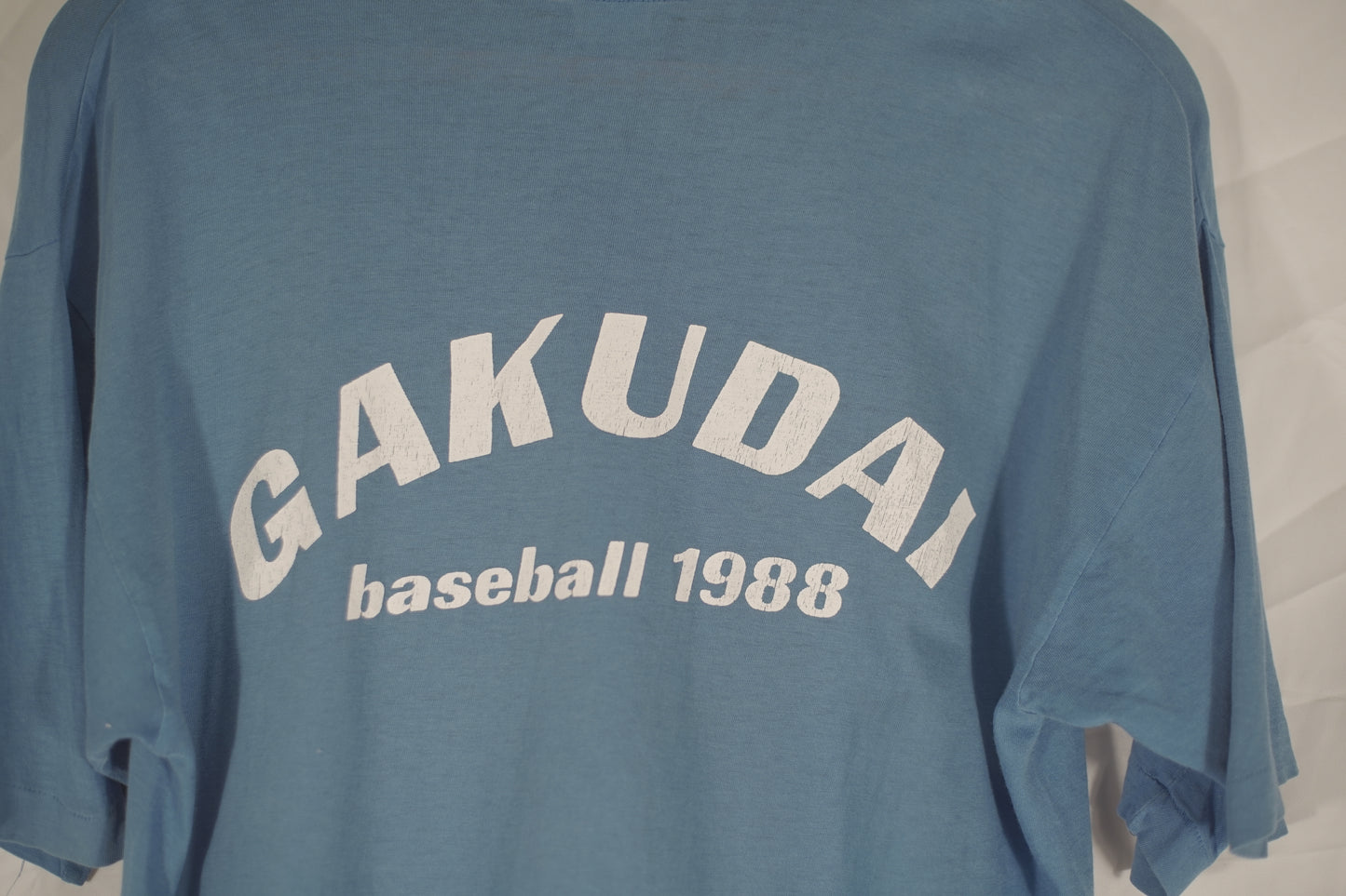 Made In Tokyo 1988 Baseball Blue Single Stitch T Shirt