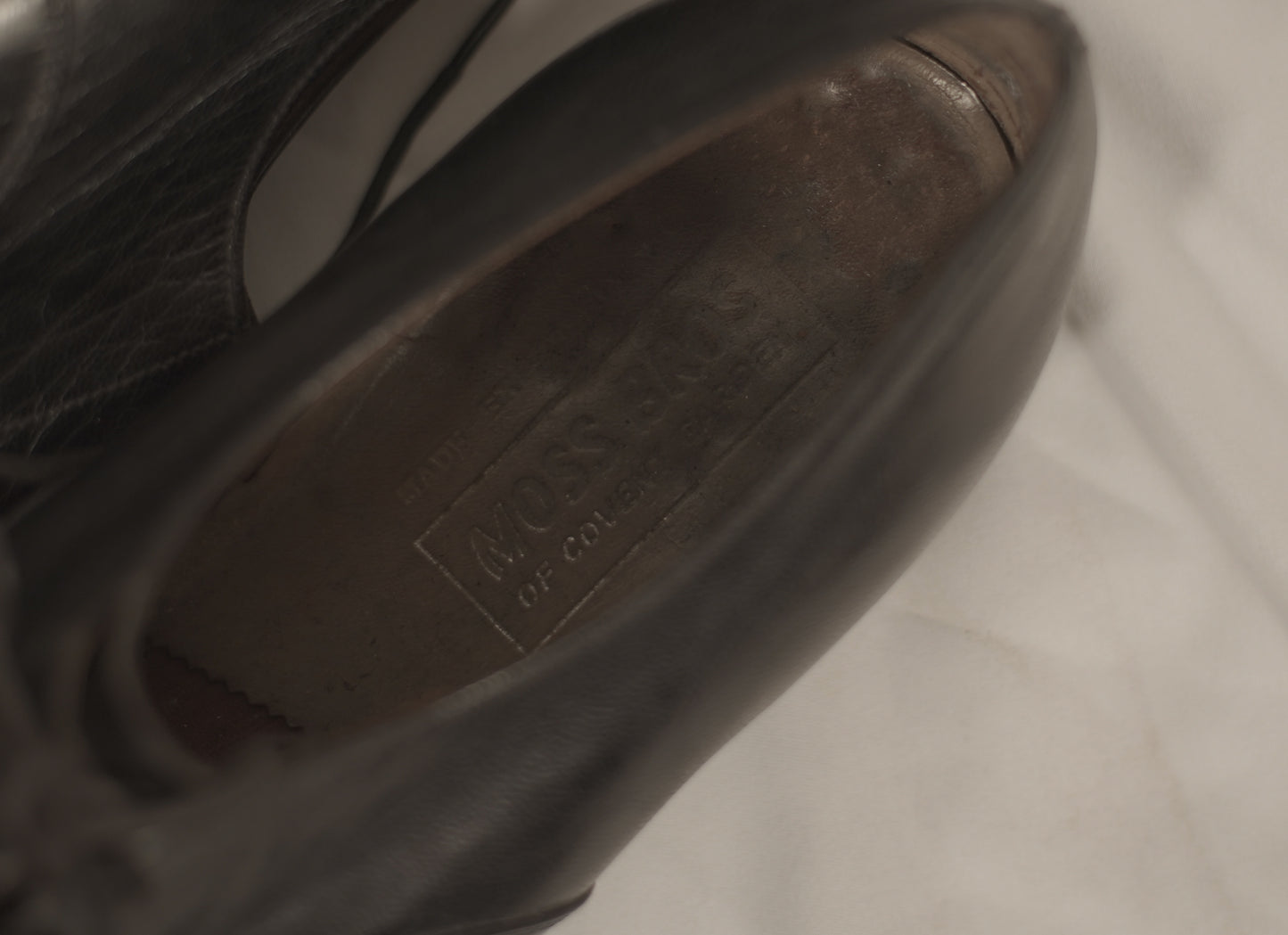 British 1920s 1930s Oxford Shoes By Moss Bross UK8