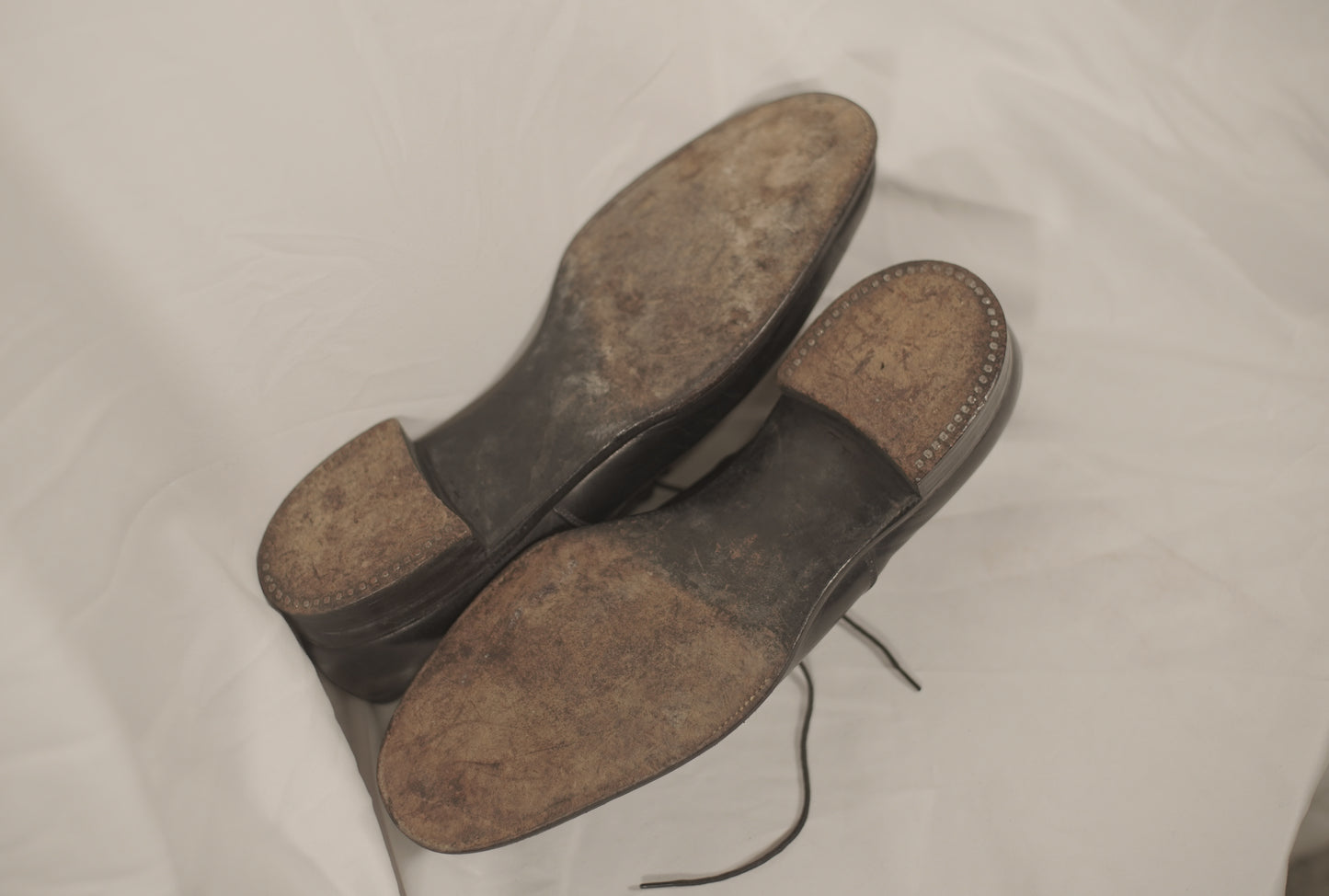 British 1920s 1930s Oxford Shoes By Moss Bross UK8