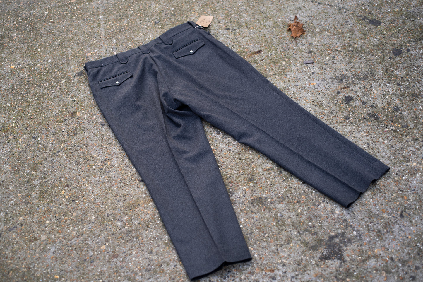 1970s Western Style Trousers Wide Leg Oversized