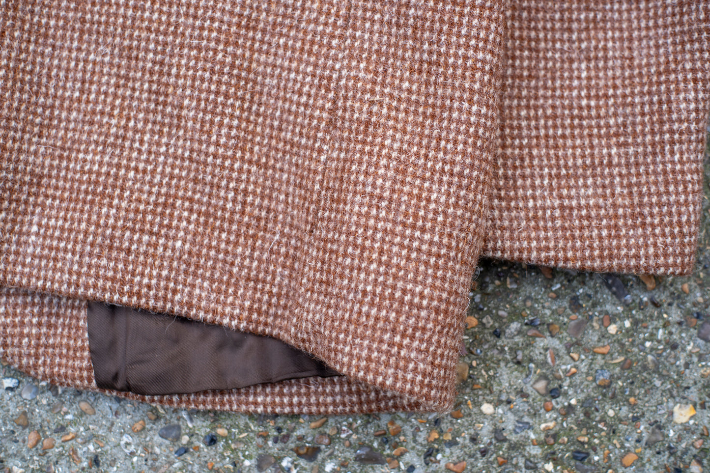 British 1950s Ginger Tweed Blazer