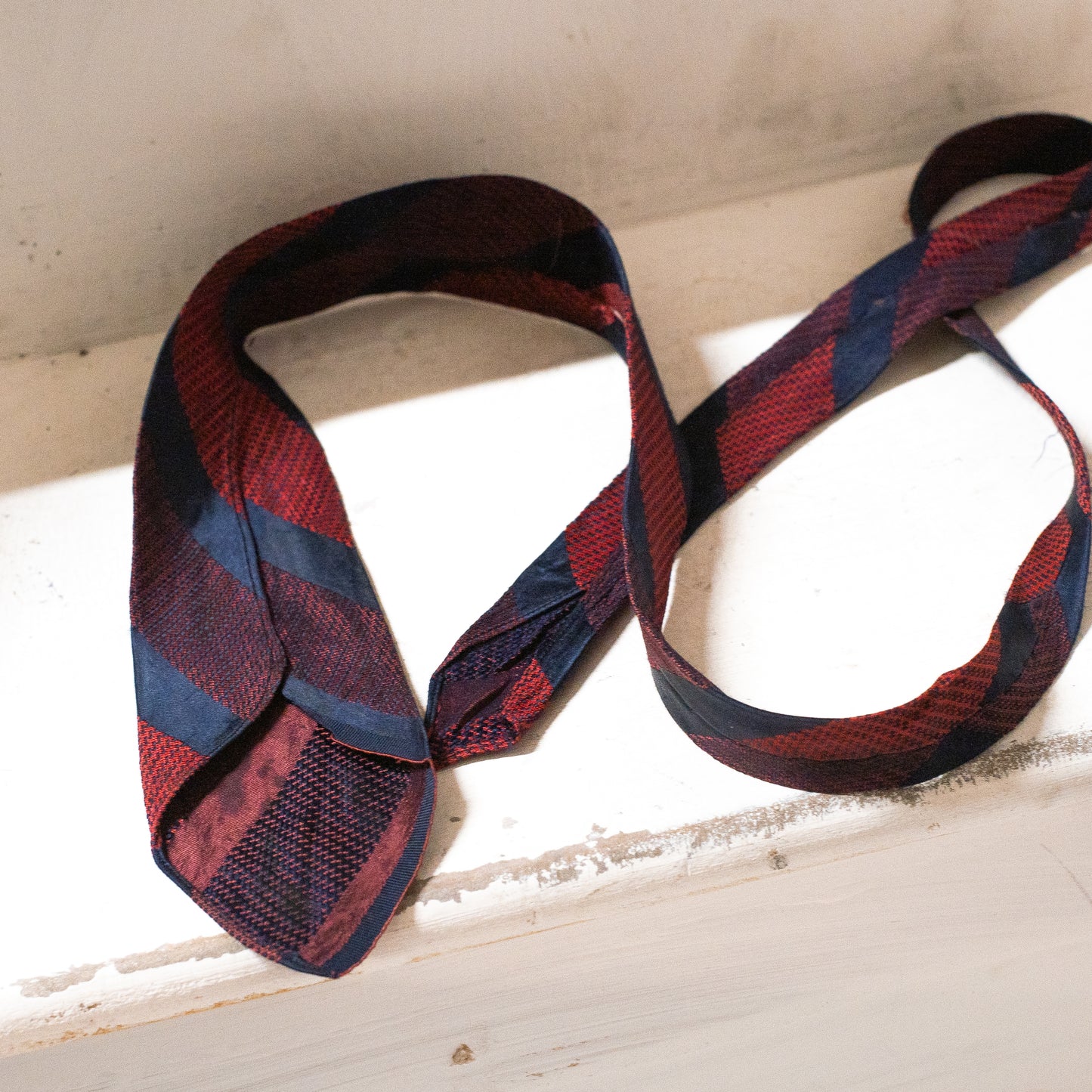 European 1930s Rayon Gents Necktie