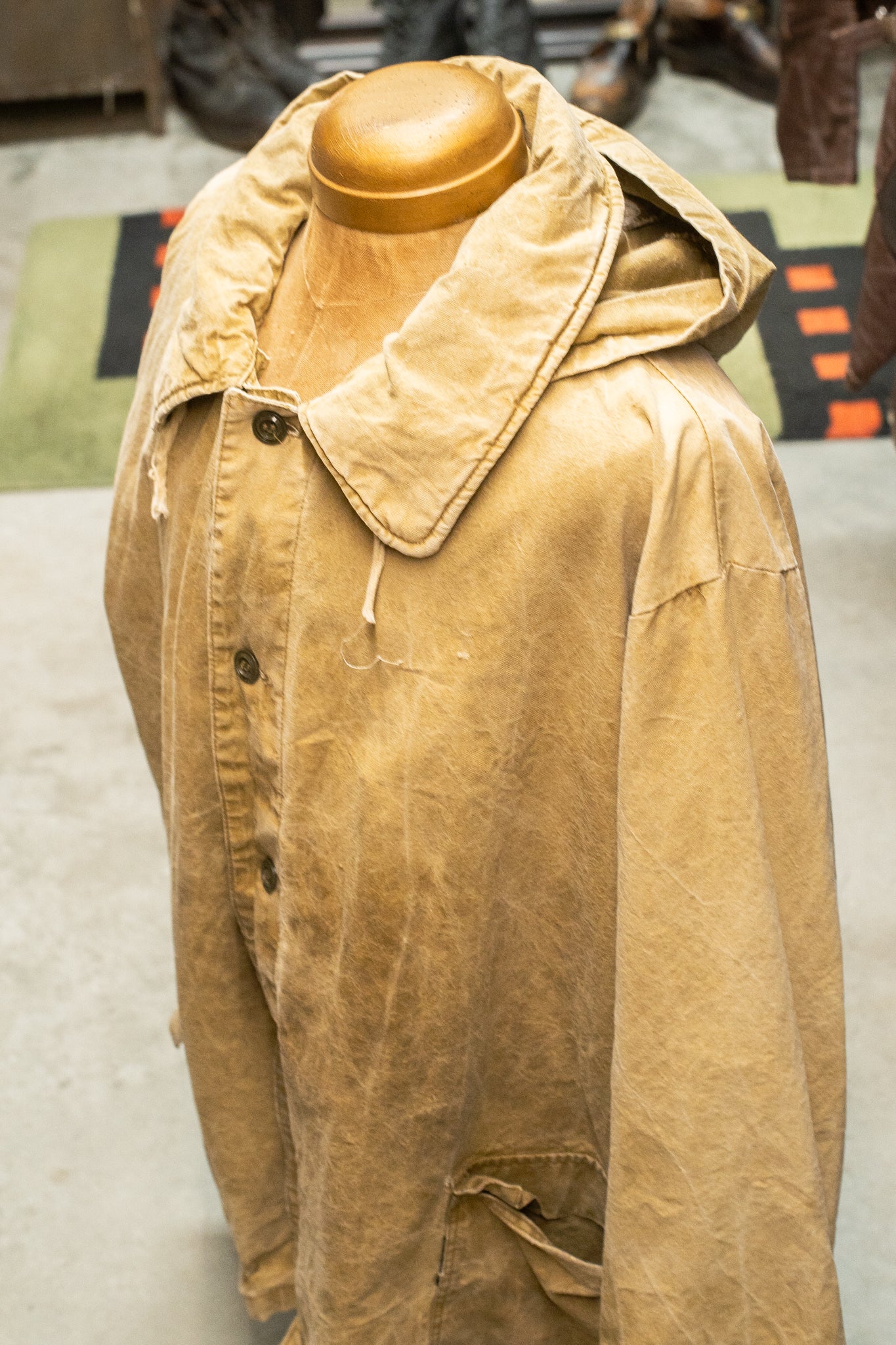 1970s Soviet Workwear Faded Jacket