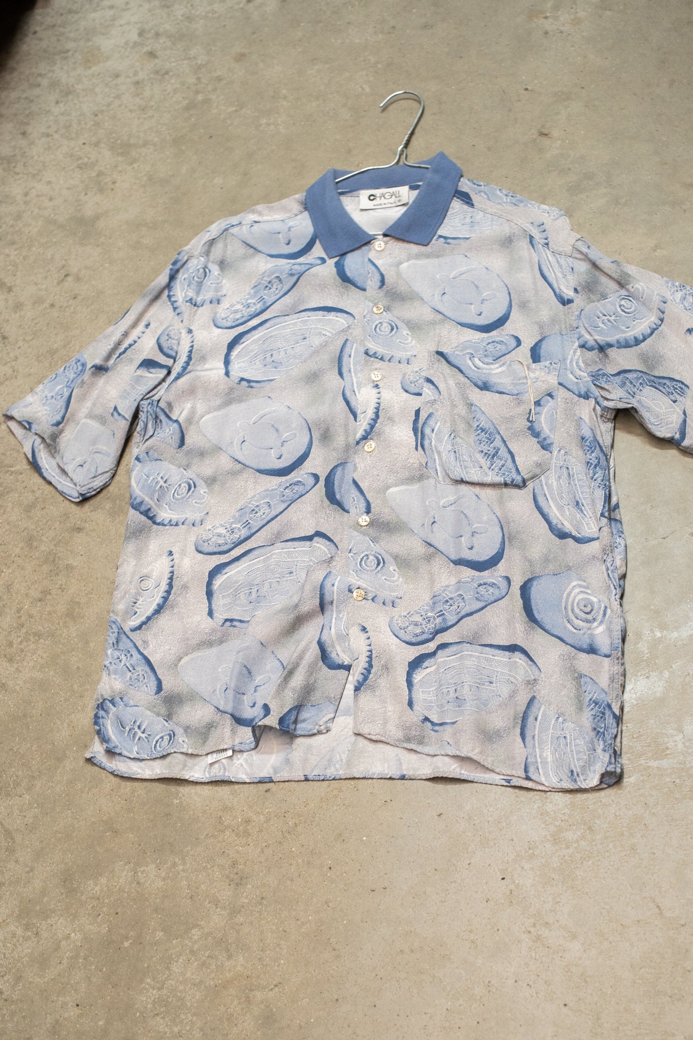 1980s Made In Italy Chagall Shirt