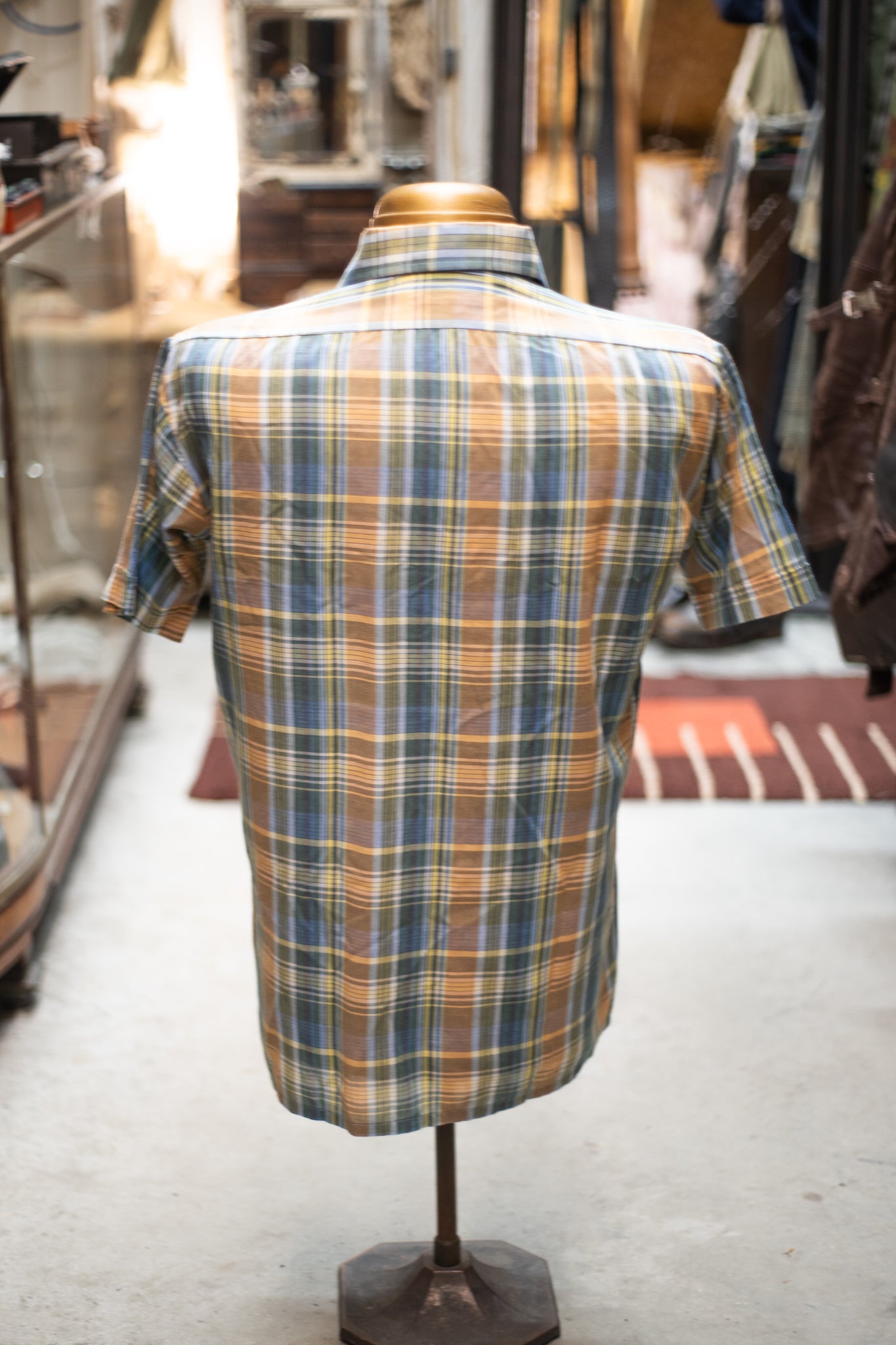 1970s Dagger Collar Leisure Shirt