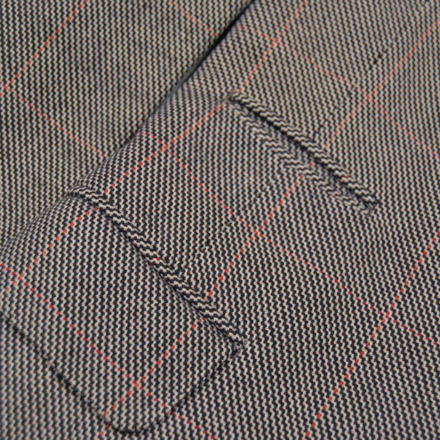 British 1930s Windowpane Three Piece Suit