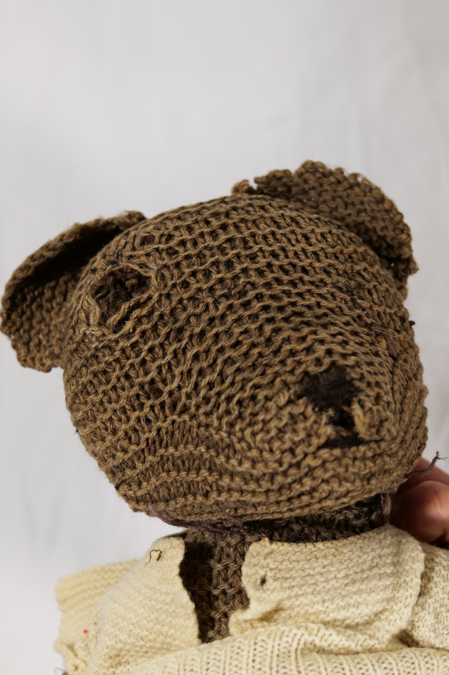 1940s Cotton Stuffed Teddy Bear