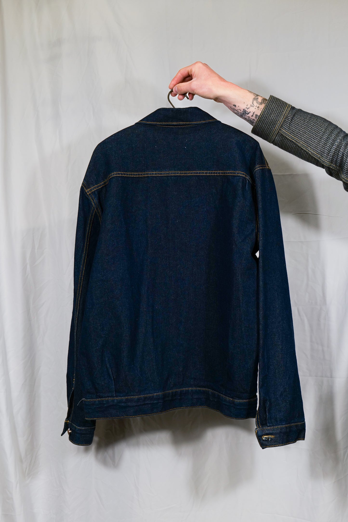 Type 1 Style Patch Pocket Denim Jacket Made In Korea By Gamu
