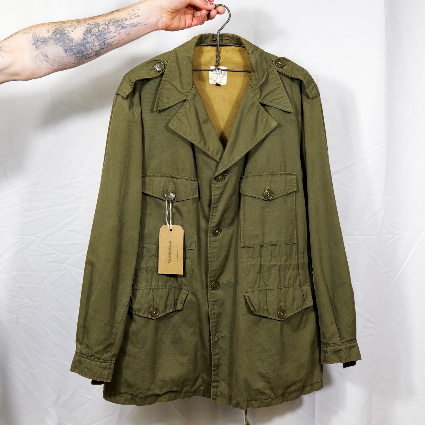 Civilian Made 1940s 1950s US Army M51 Style Jacket