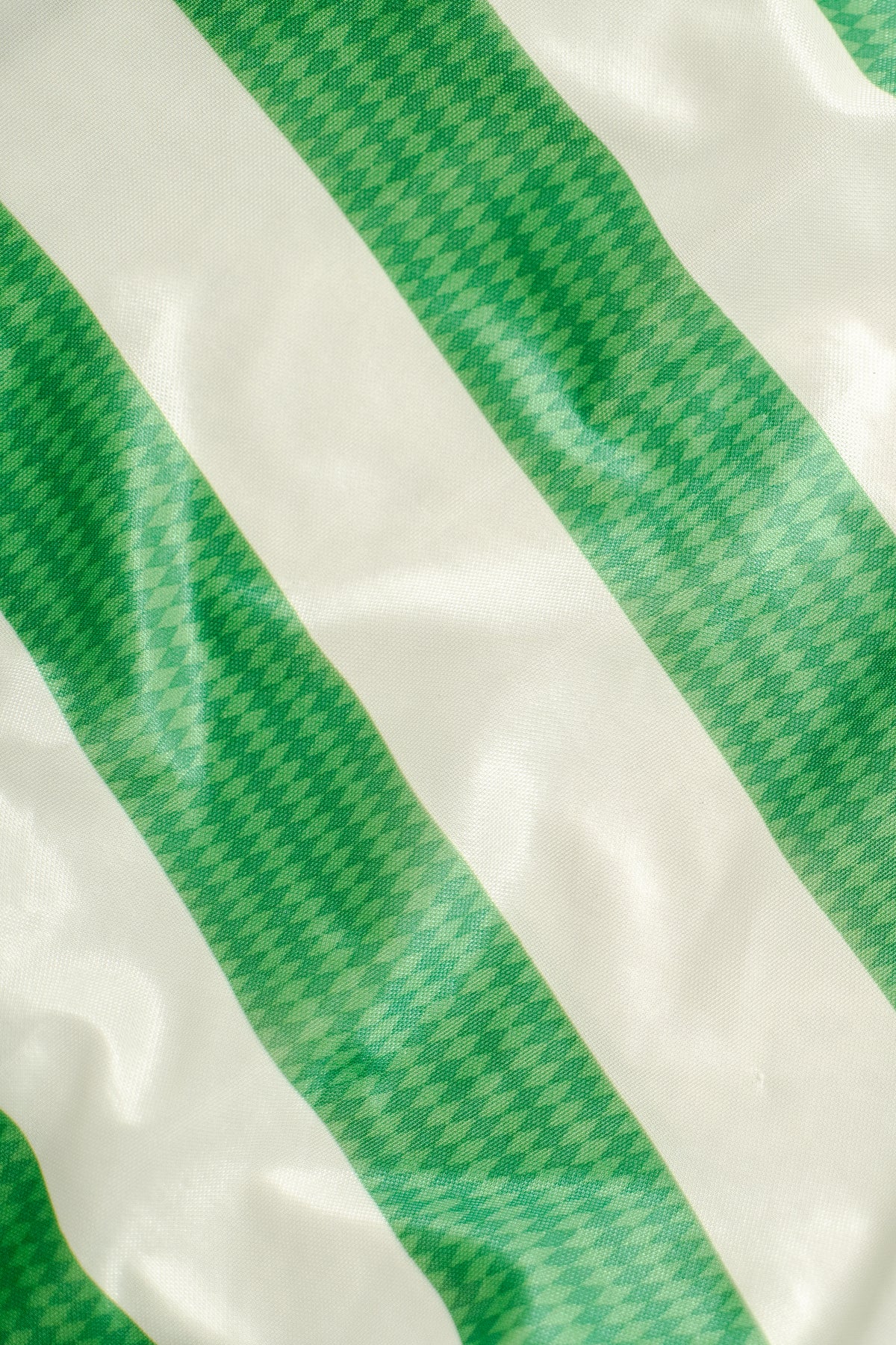 1970s V Gusset Football Shirt Celtic Pattern Made In England
