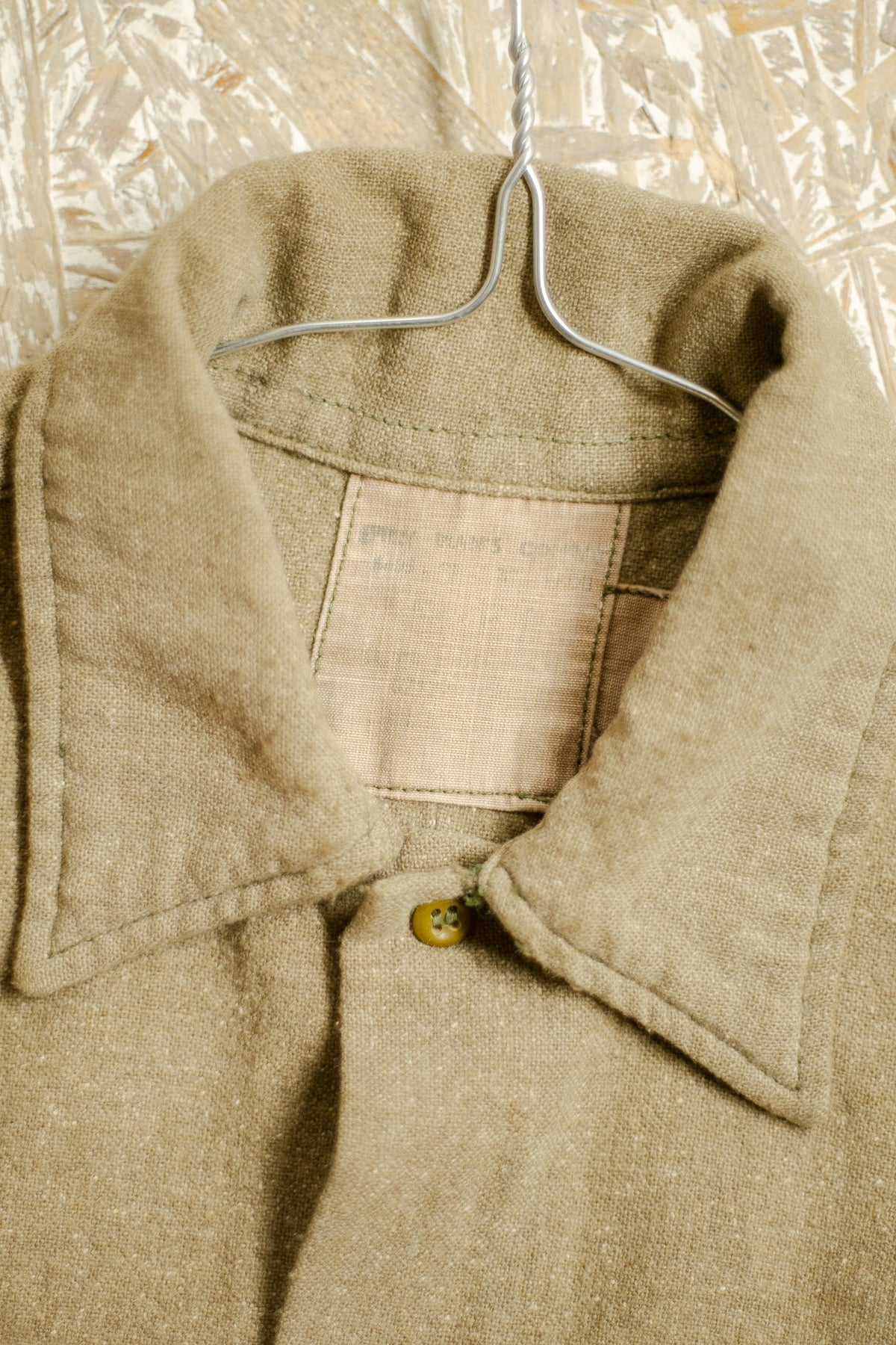 Post WW2 British Army Woolen Shirt