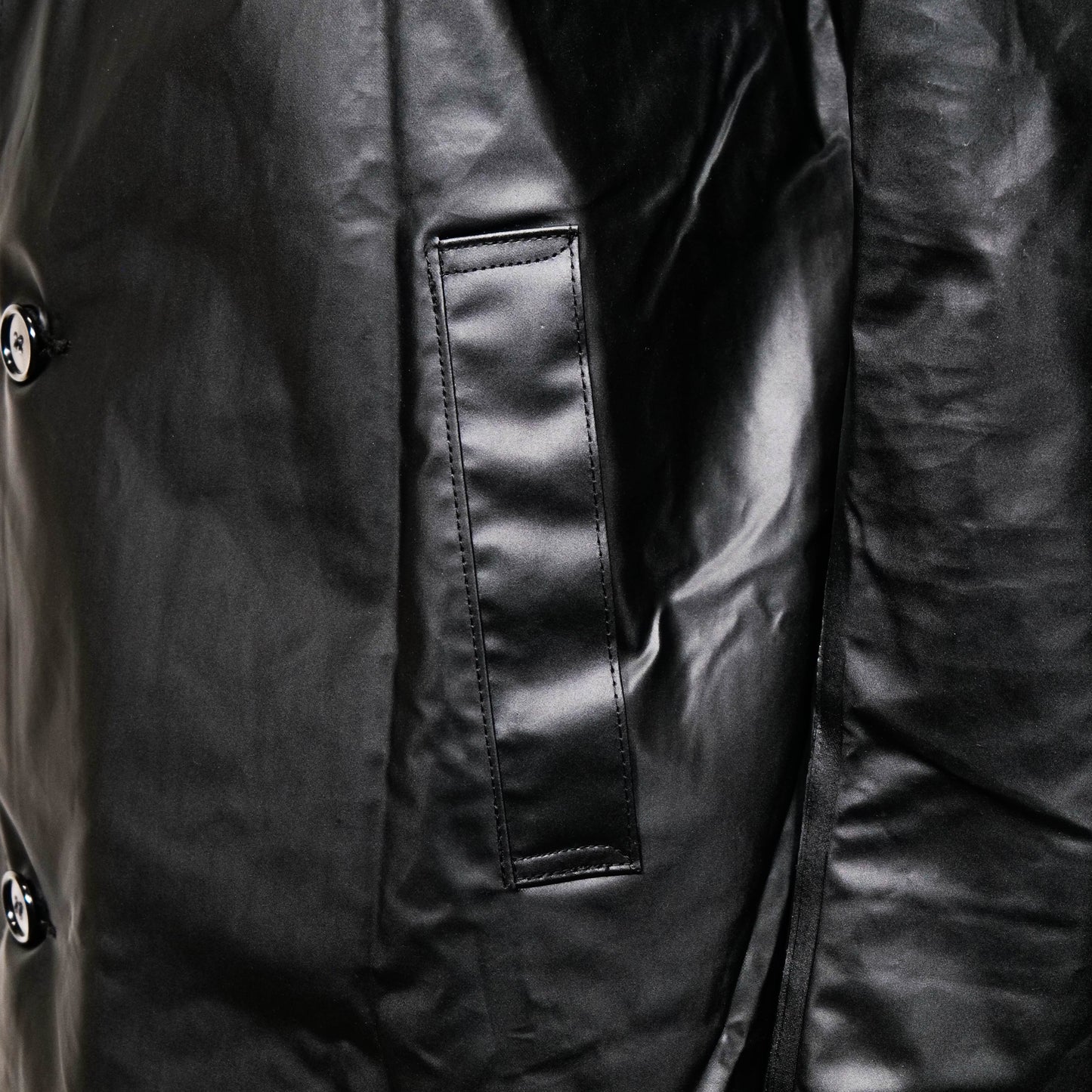 European 1960s Rubberised Rain Mac