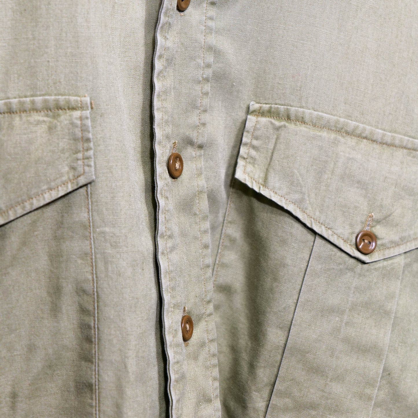British Army 1940s Cotton Officers Shirt