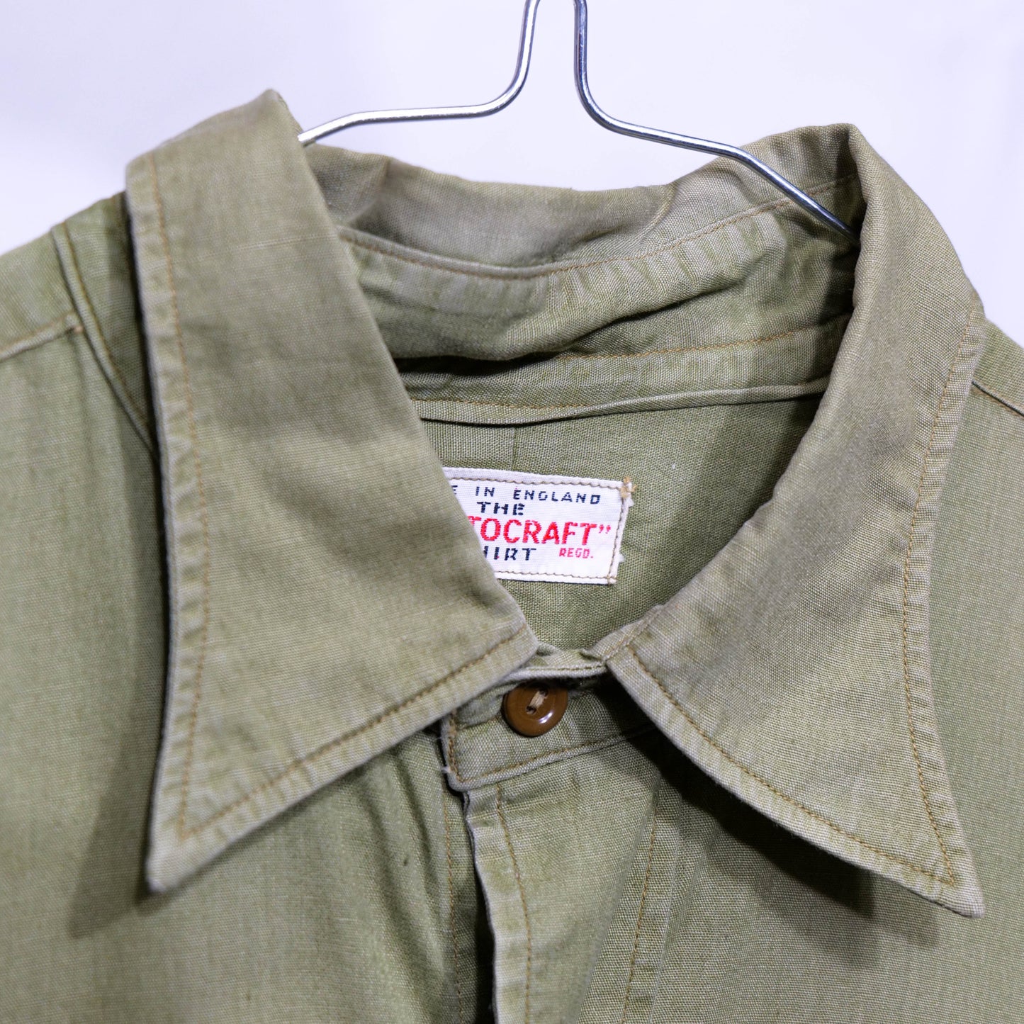 British Army 1940s Cotton Officers Shirt
