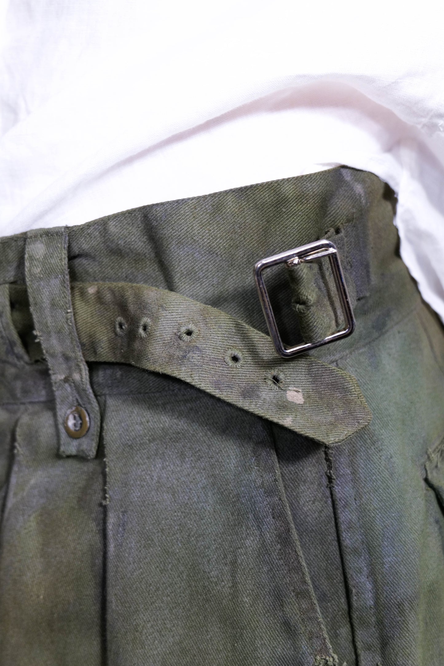 WW2 British Army Jungle Green Ghurka Waist Trousers