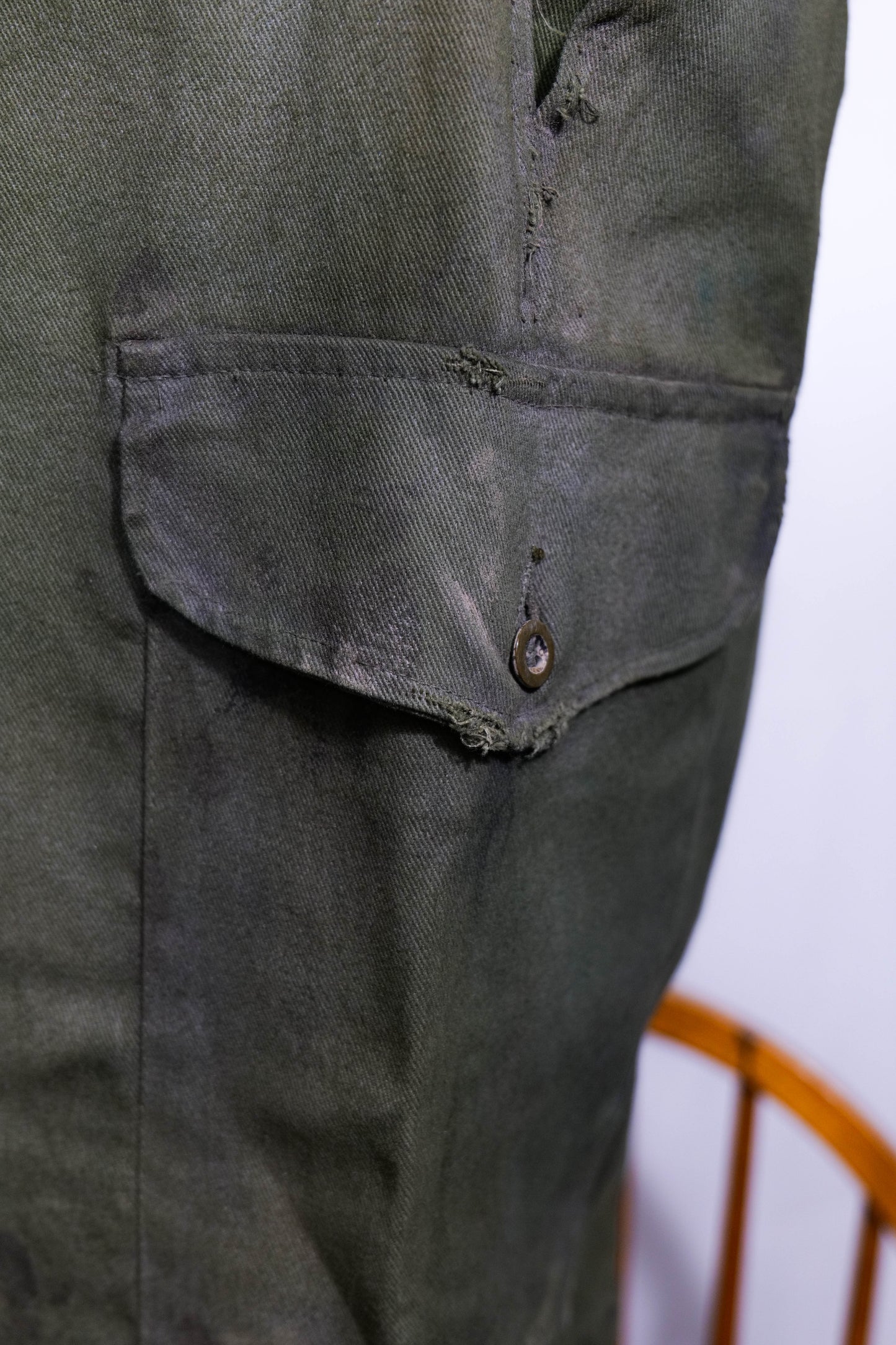 WW2 British Army Jungle Green Ghurka Waist Trousers
