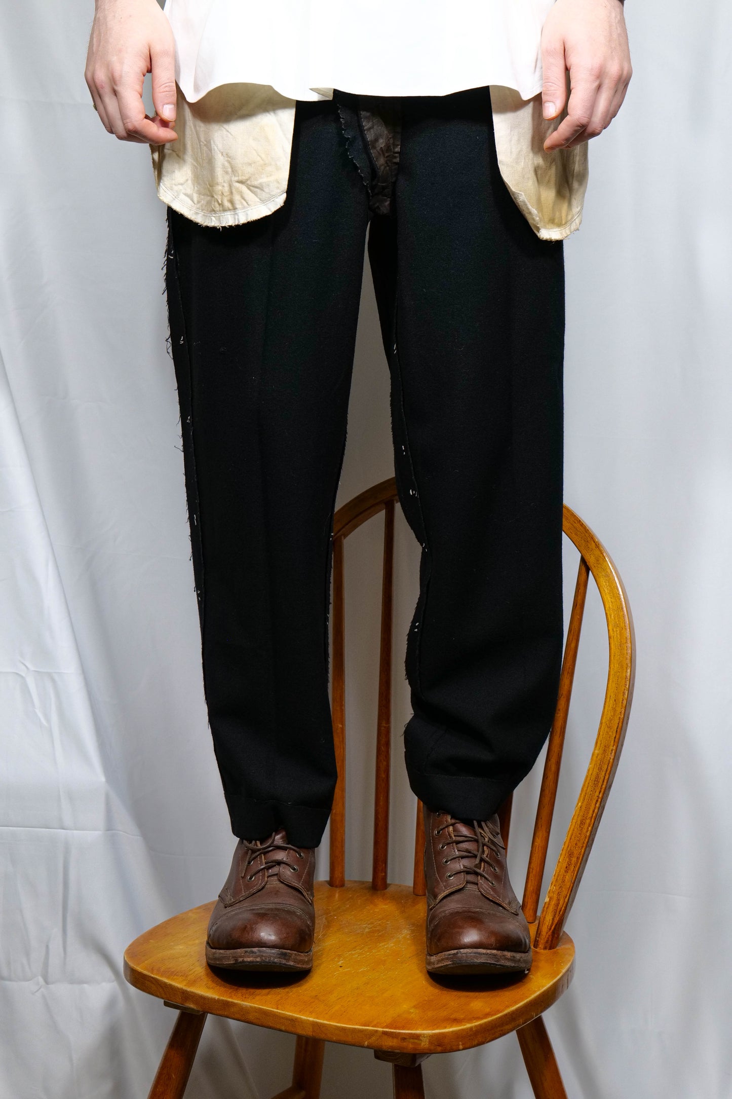 Inside Out 1930s Suit Trousers