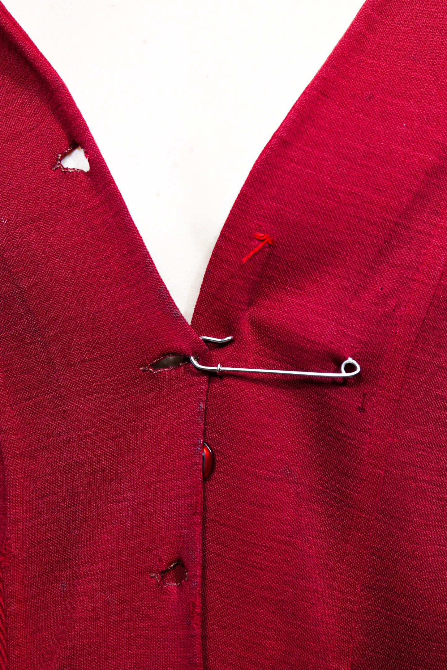Asymmetric 1950s Cardigan