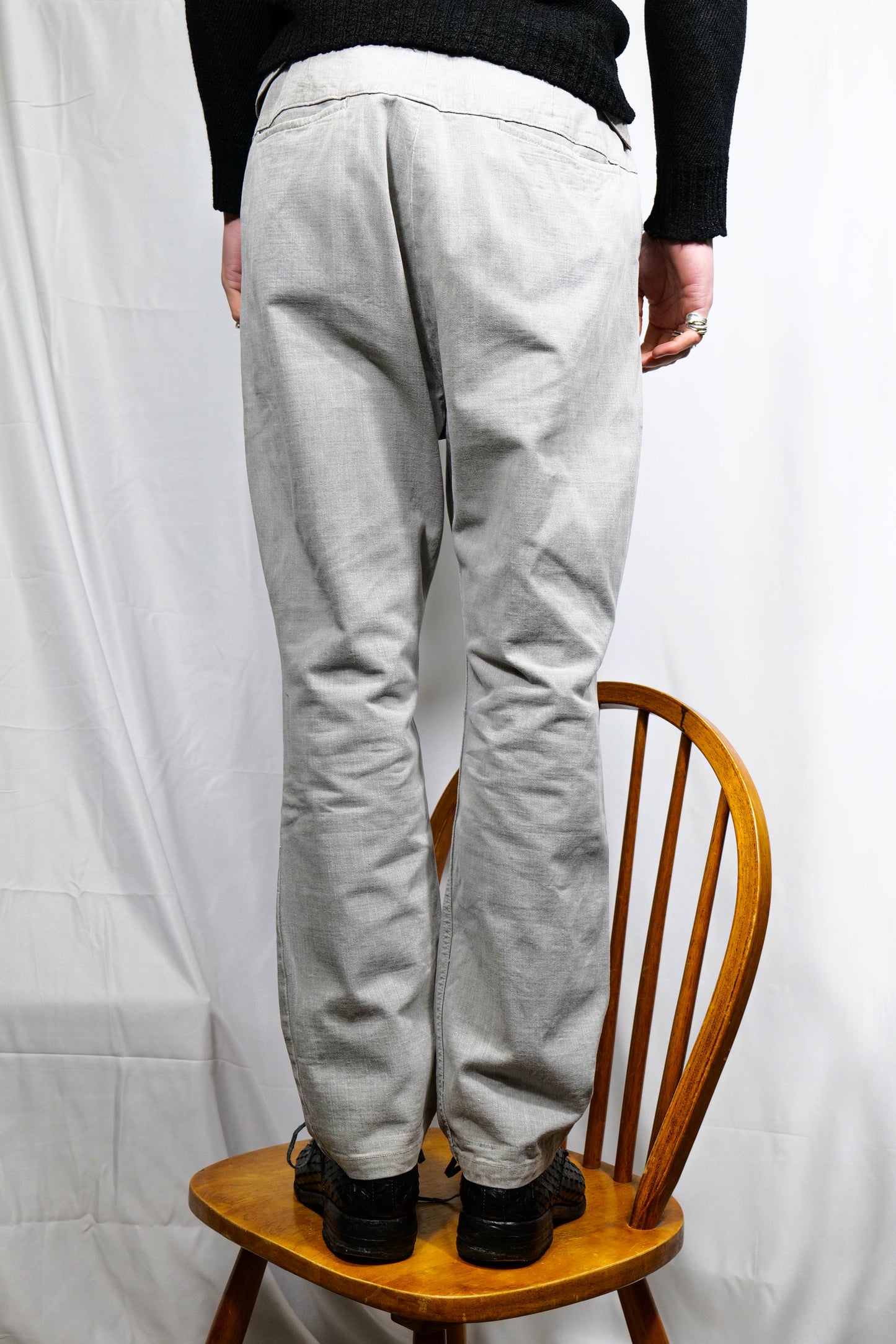 Kapital Multi Button Cotton Trousers