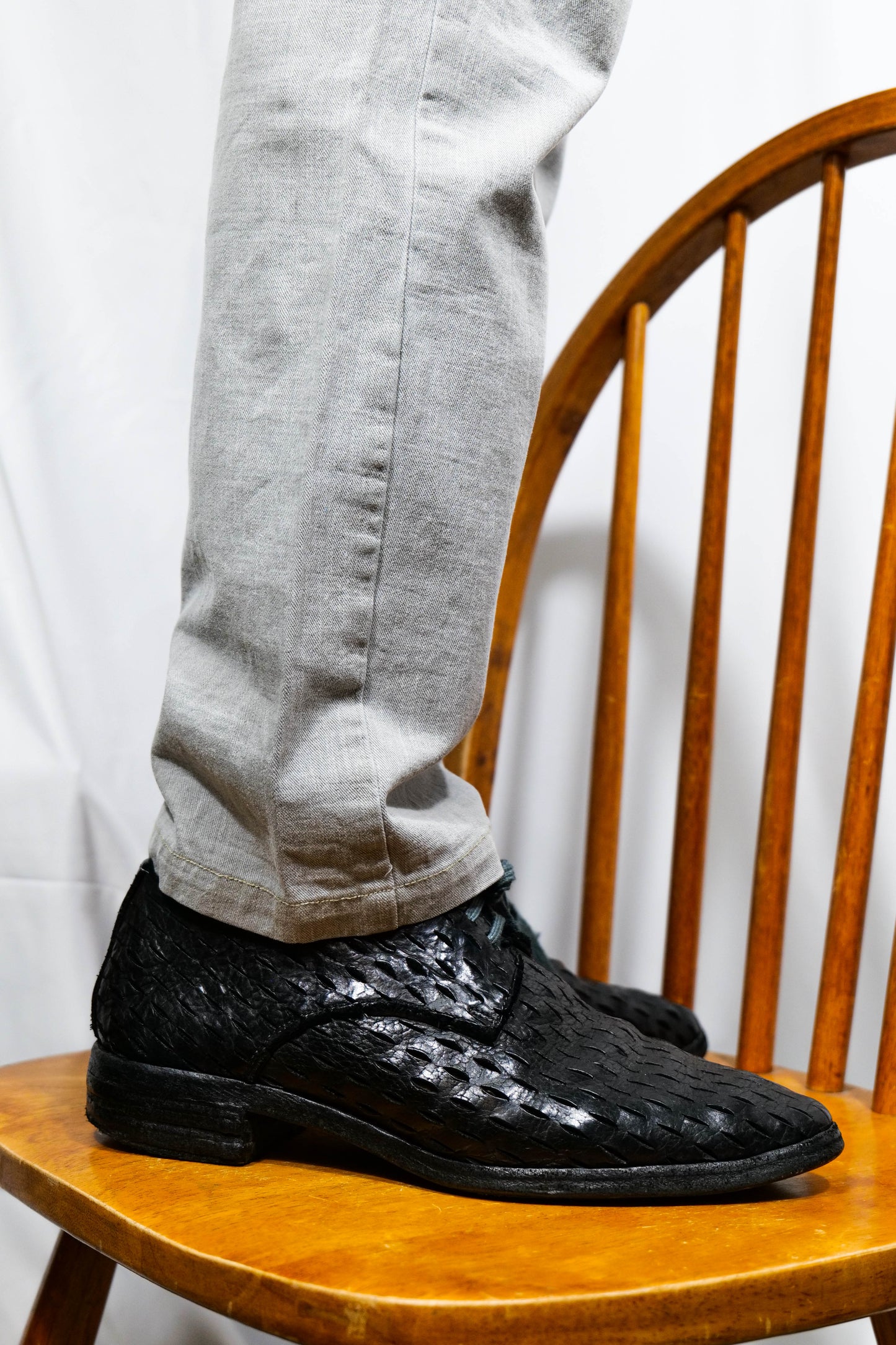 Kapital Multi Button Cotton Trousers