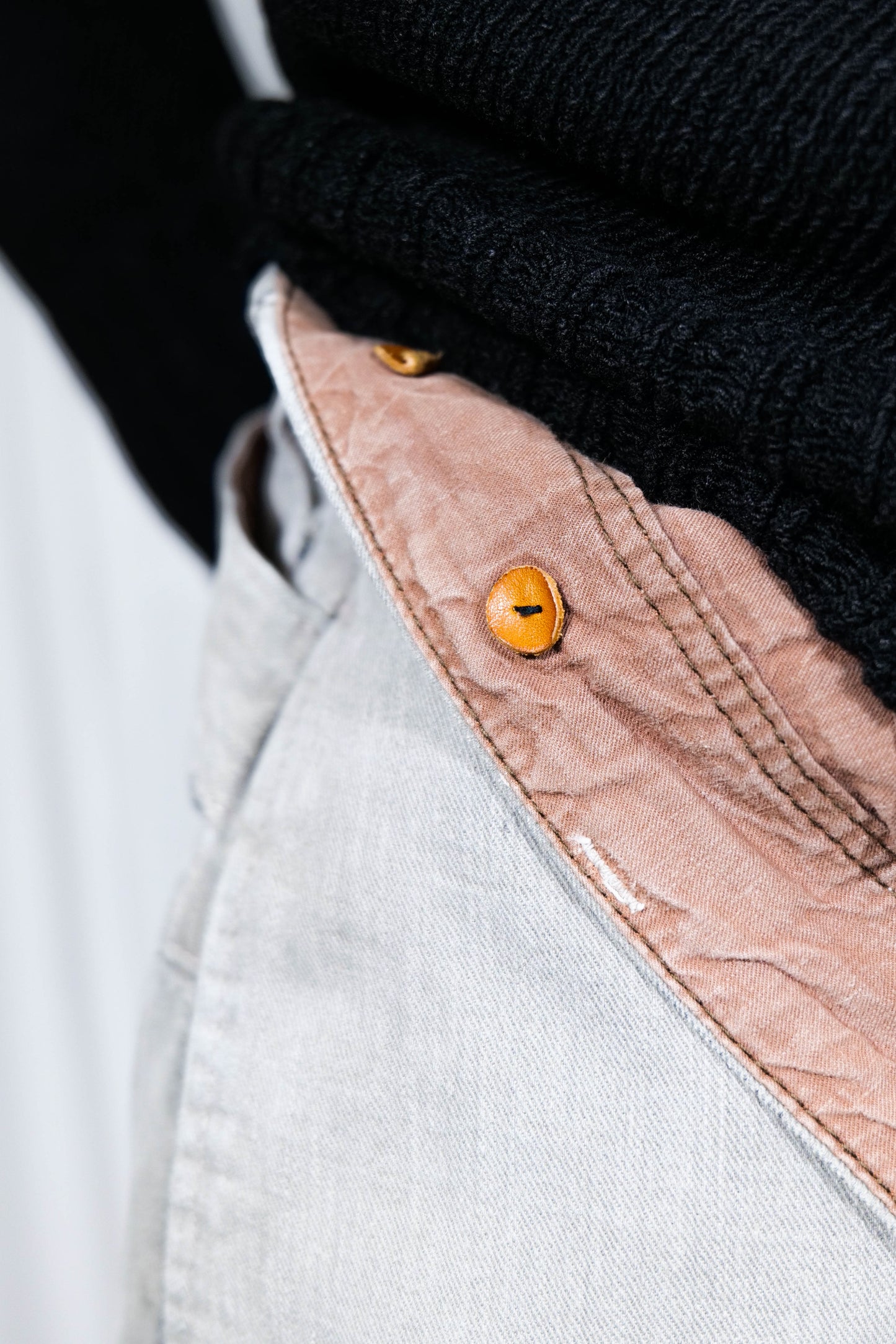 Kapital Multi Button Cotton Trousers