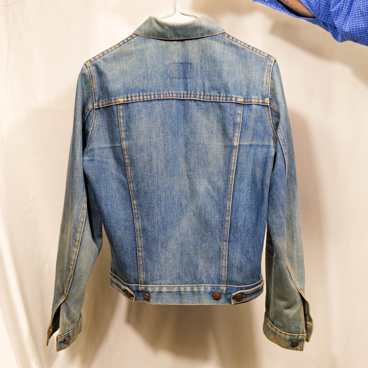 Dated 1973 Levi’s Faded Honeycomb Denim Jacket