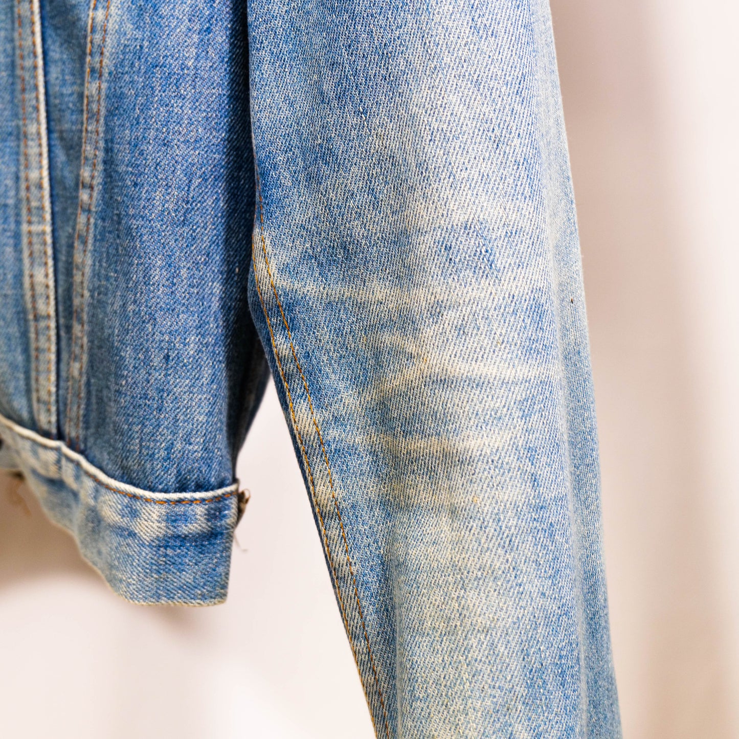 Dated 1973 Levi’s Faded Honeycomb Denim Jacket