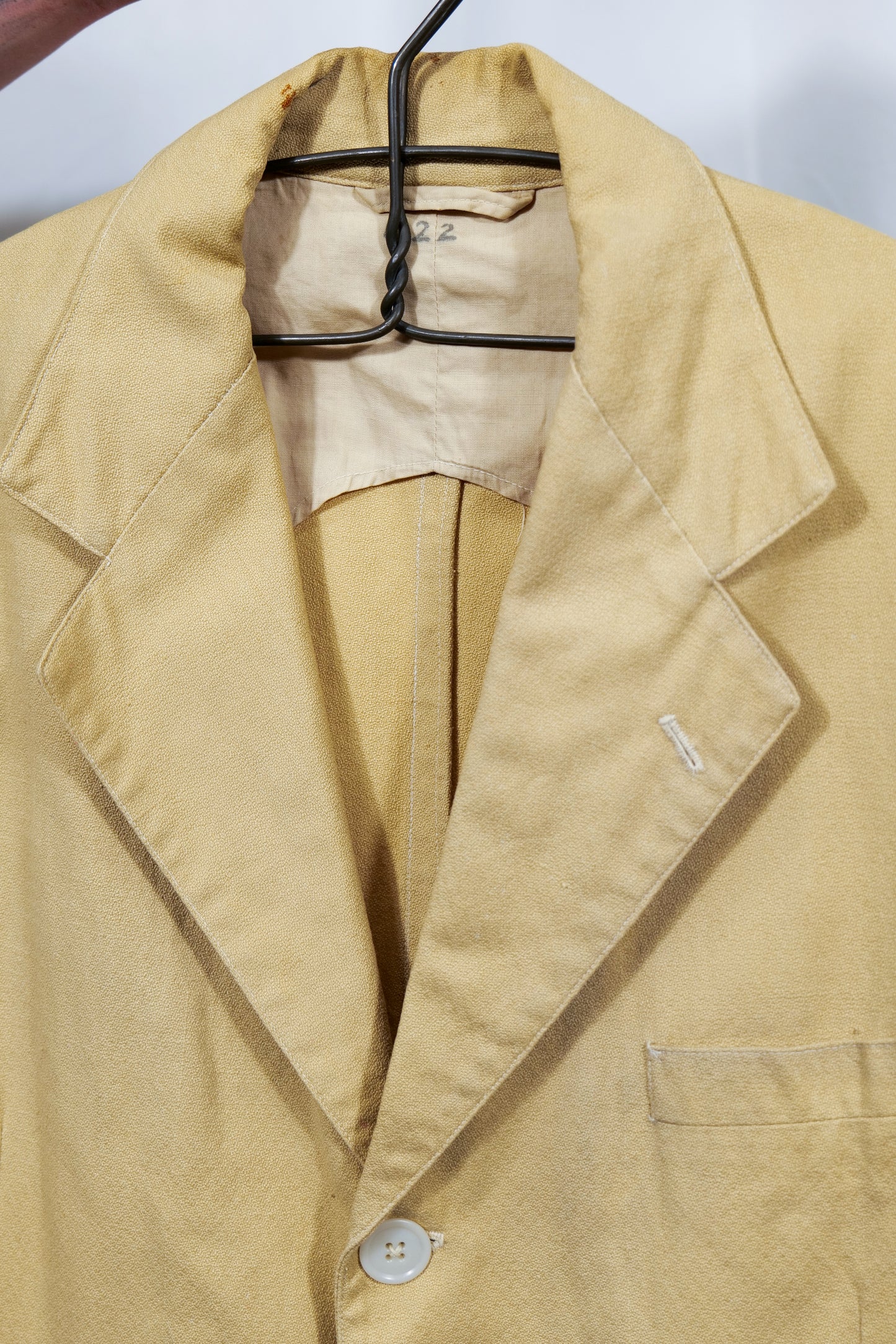 1930s Salmon Summer Jacket Made In Hong Kong