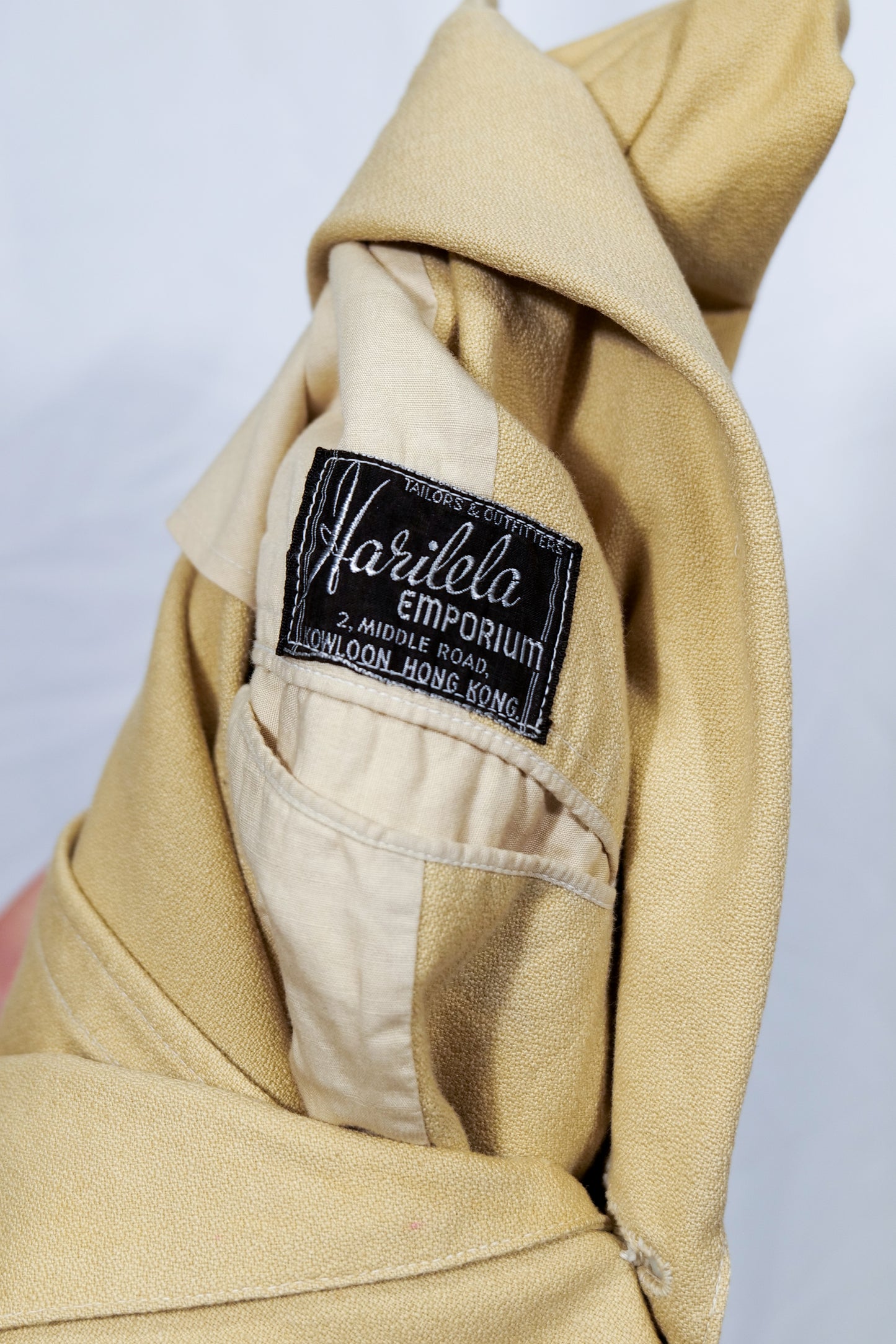 1930s Salmon Summer Jacket Made In Hong Kong