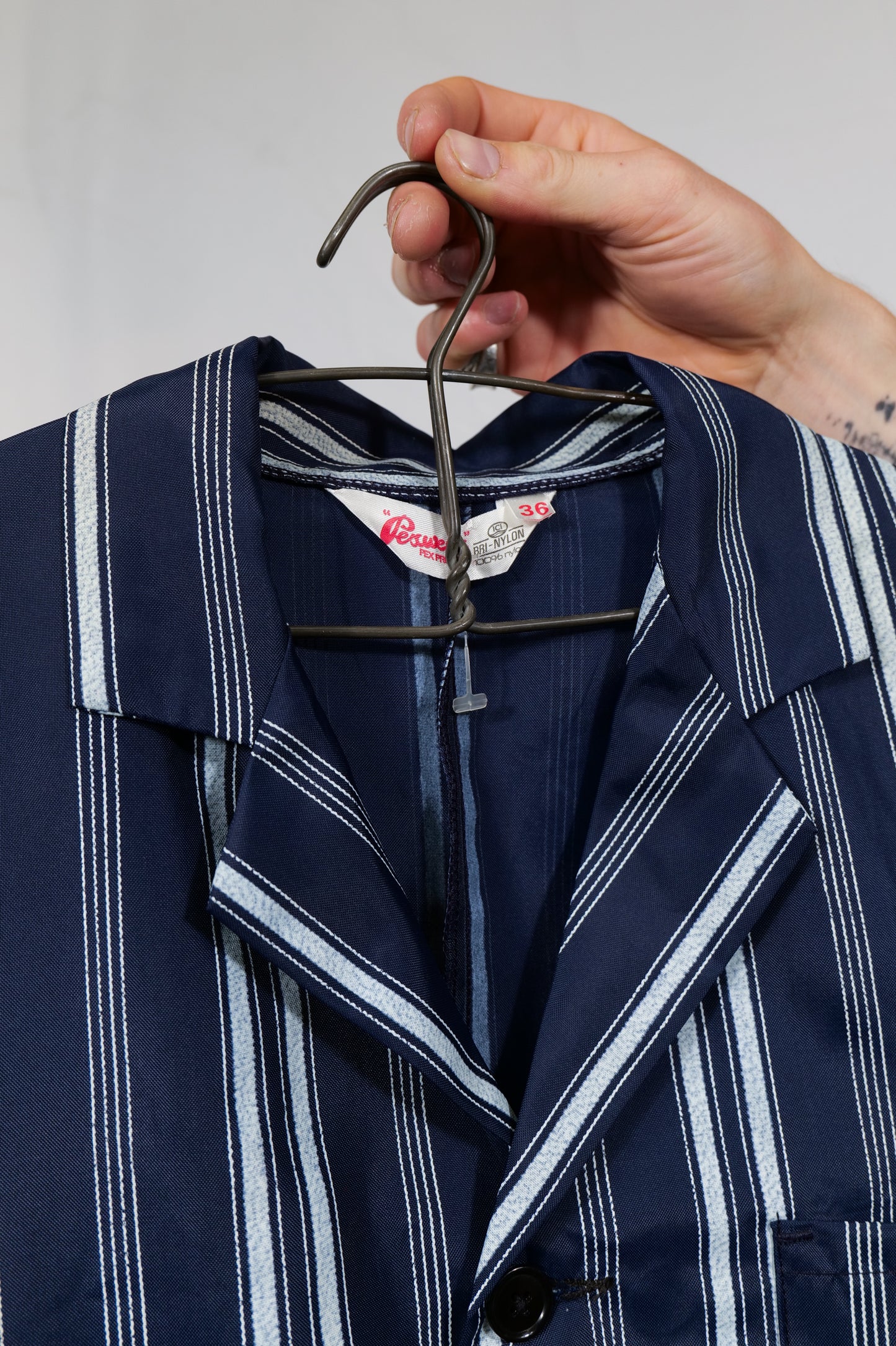 British 1960s NOS Butchers Workwear Coat