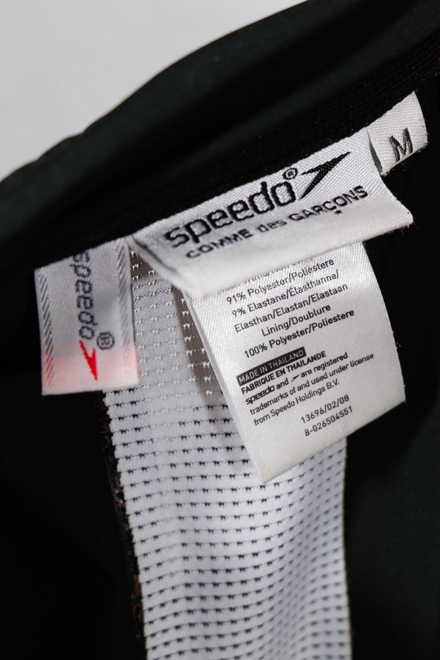 Speedo Comme Garçons Thrashed & Distressed Jacket