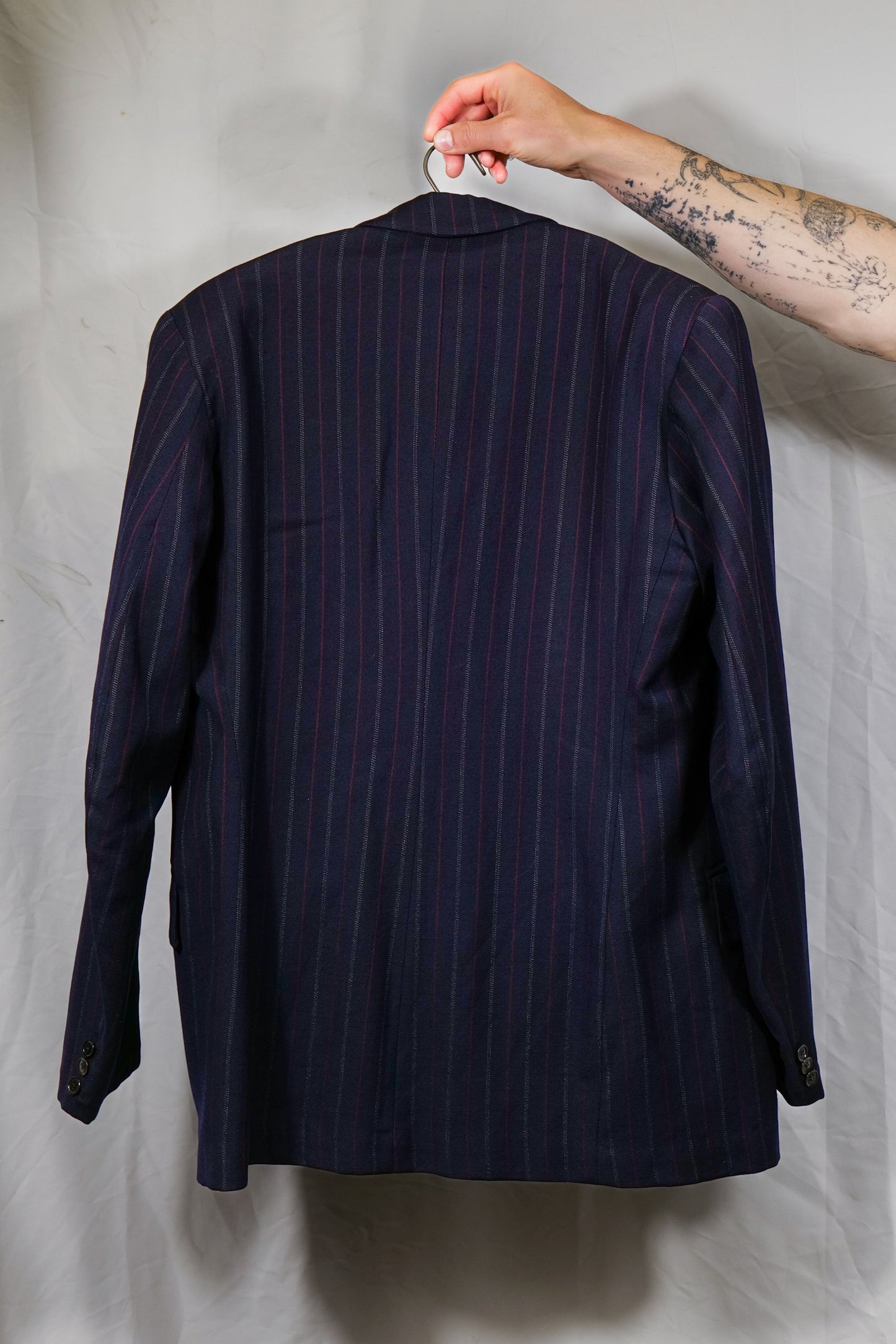 British 1930s Two Piece Suit With Wide 11.5” hems