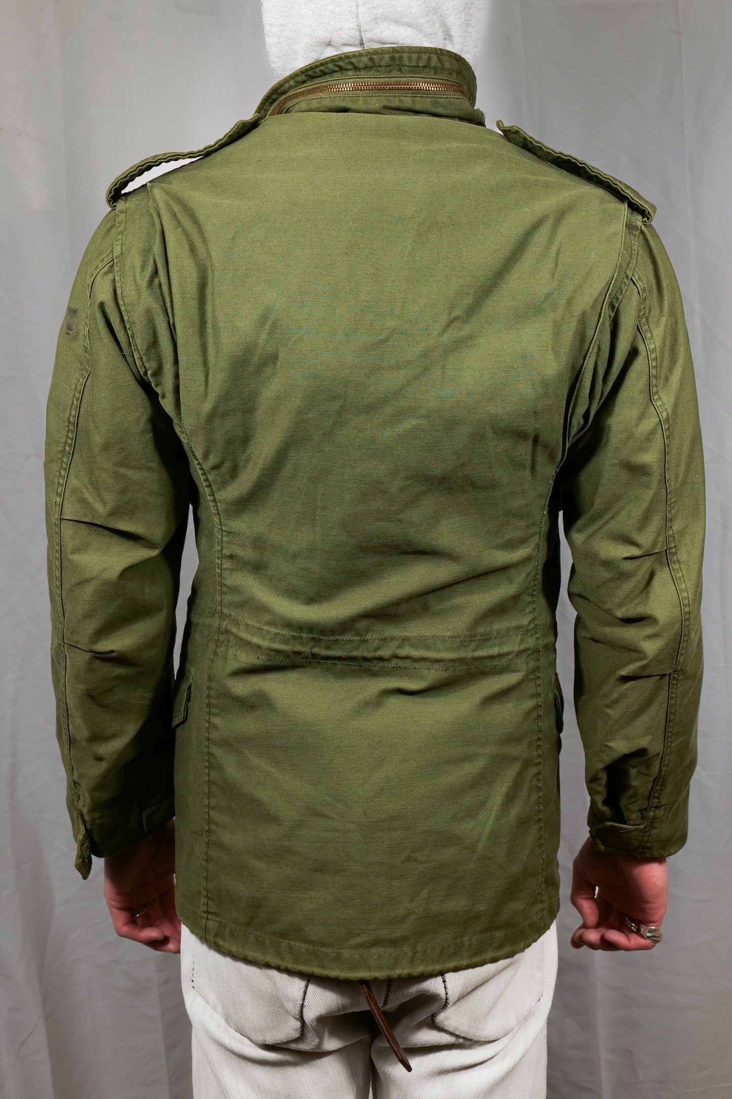 US Army M65 Field Jacket With Double Scovill Zippers